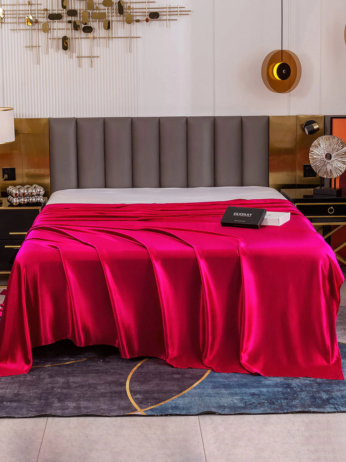 19Momme Mulberry Silk Seamless Flat Sheet - Image 20
