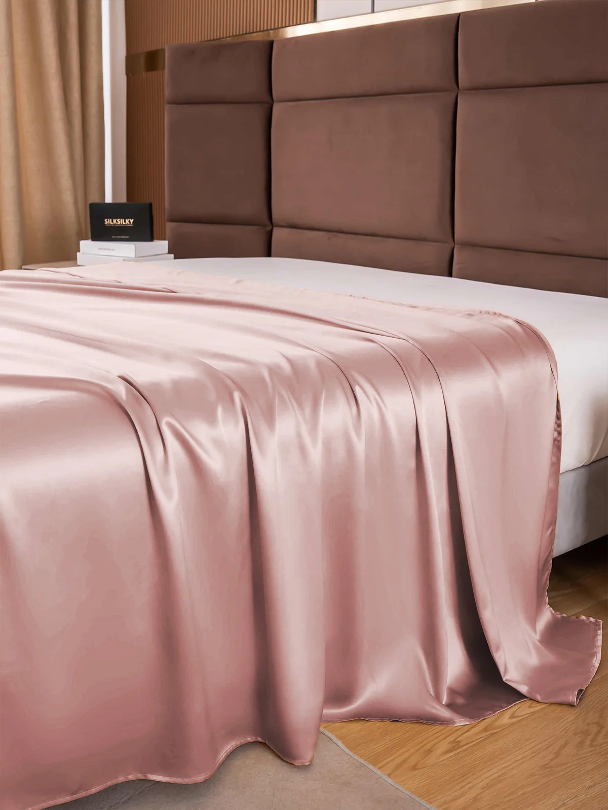 19Momme Mulberry Silk Seamless Flat Sheet - Image 58