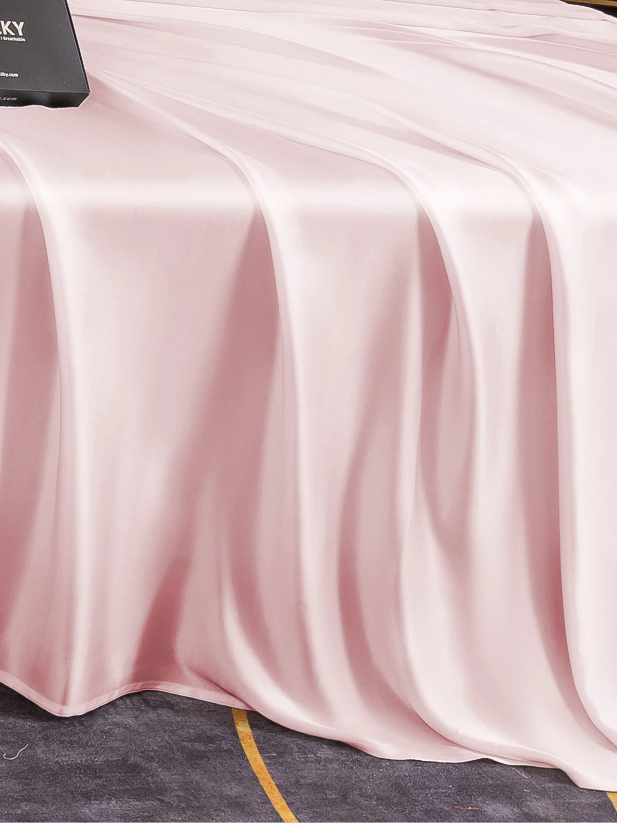 19Momme 3Pcs Silk Set Flat Sheet+2x Pillowcases - Image 41
