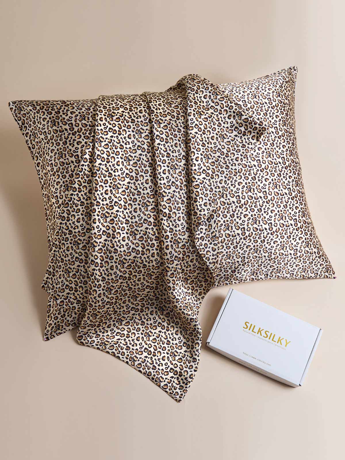 19Momme 100% Mulberry Silk Pillowcase - Snowbud Lily - Image 15