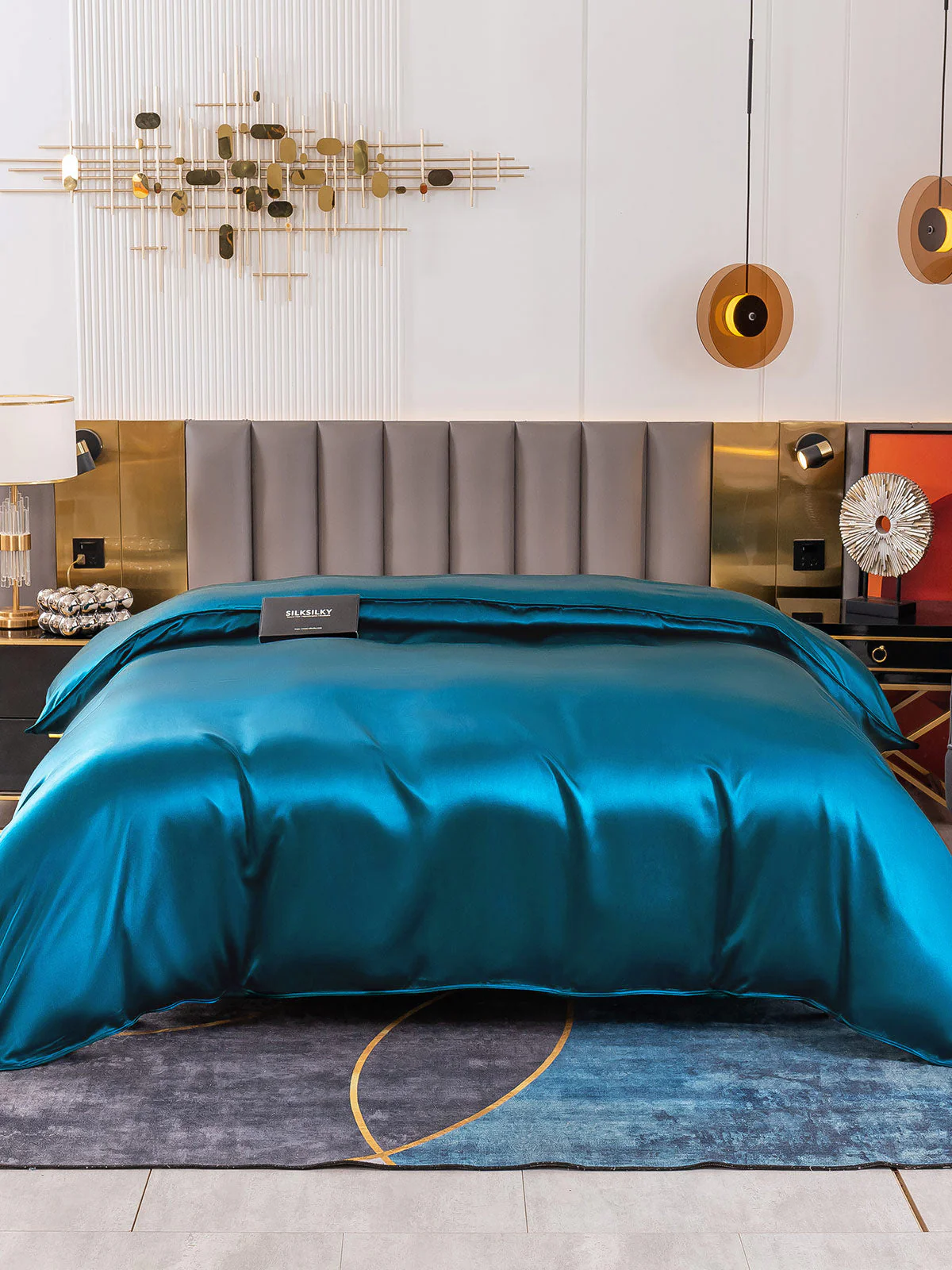 19Momme Mulberry Silk Seamless Duvet Cover - Image 39