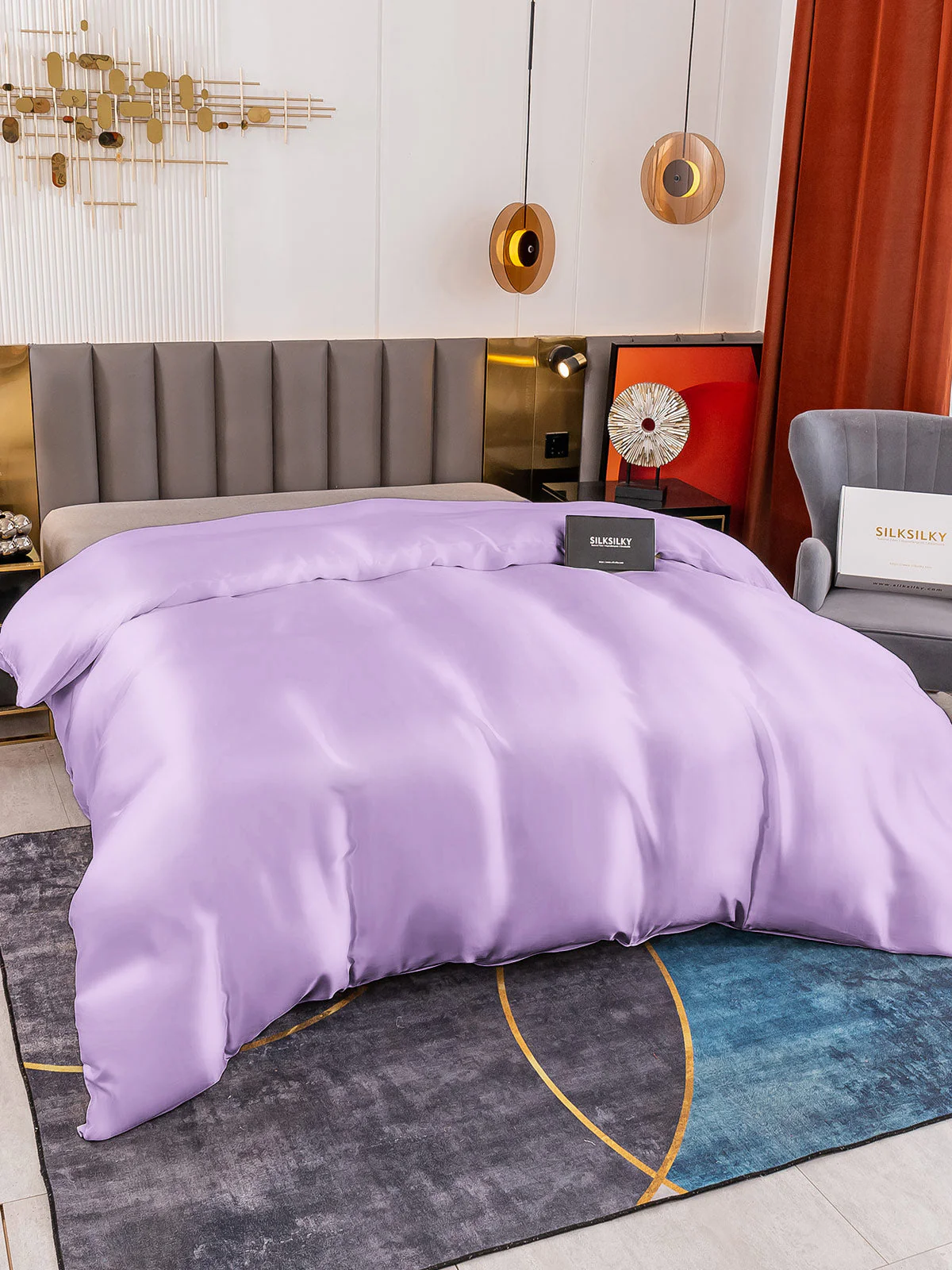 19Momme Mulberry Silk Seamless Duvet Cover - Image 51