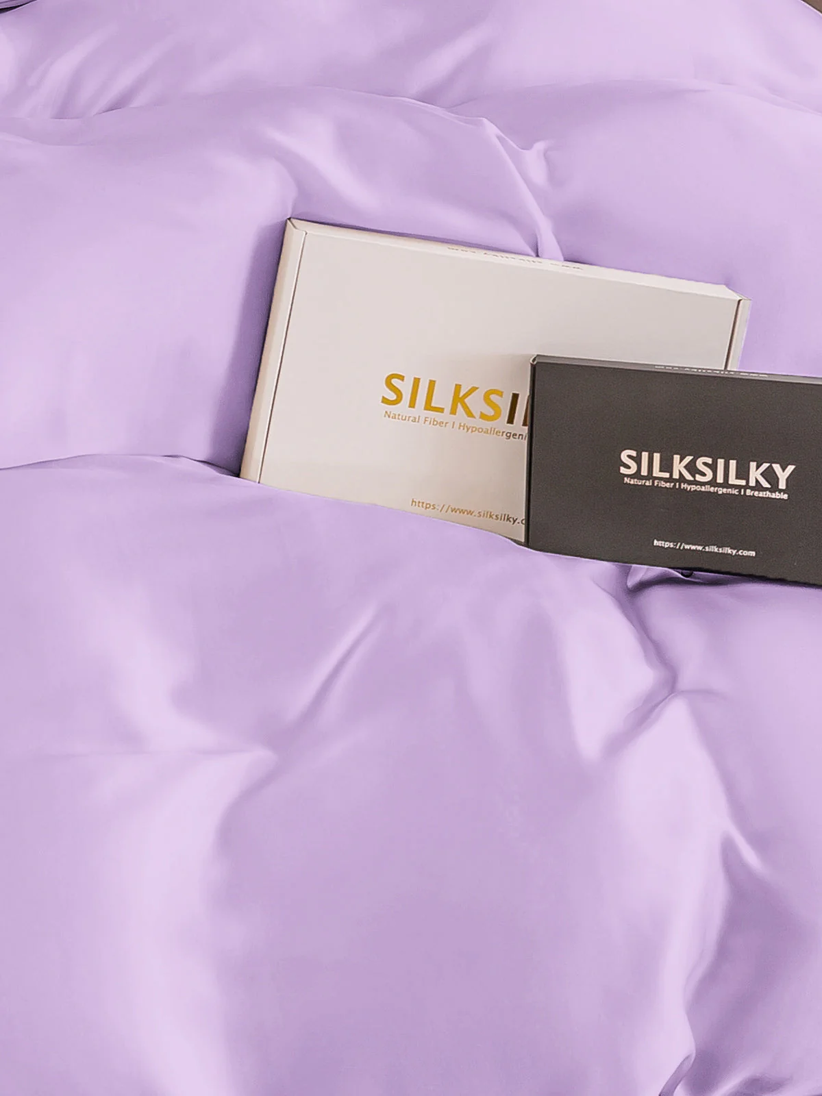 19Momme Mulberry Silk Seamless Duvet Cover - Image 52