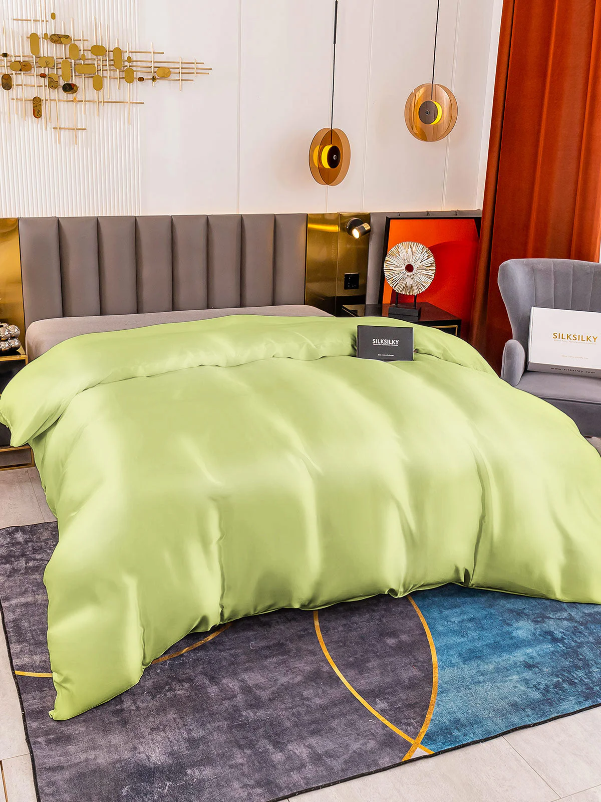 19Momme Mulberry Silk Seamless Duvet Cover - Image 54