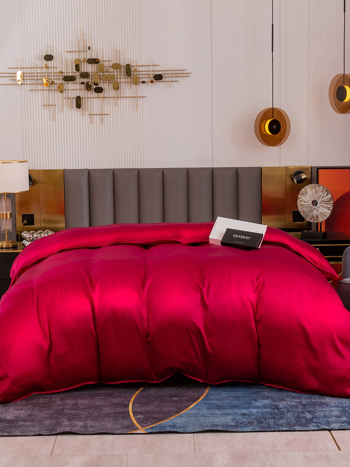 19Momme Mulberry Silk Seamless Duvet Cover - Image 7