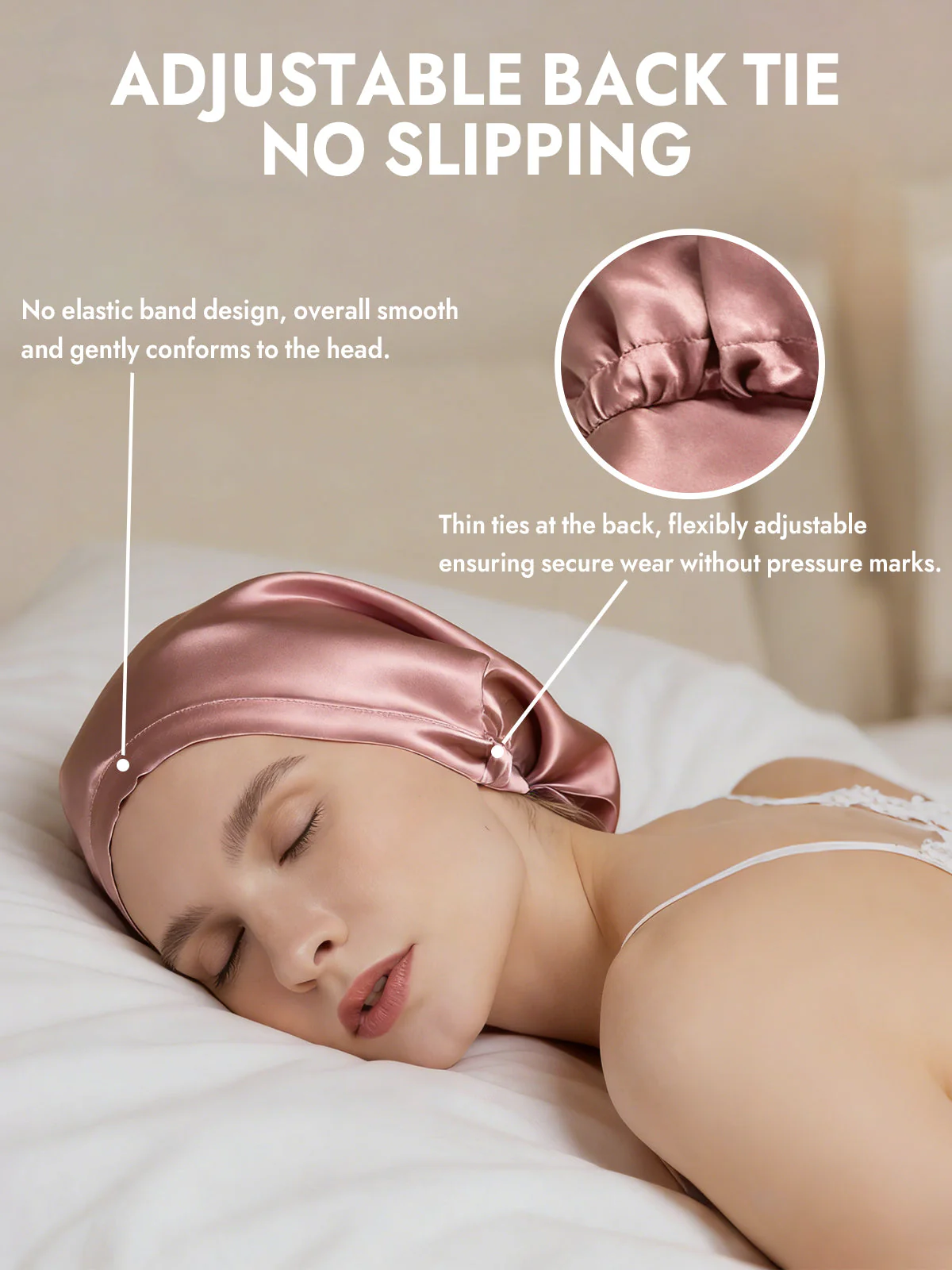 Pure Silk Elegant Long Bonnet - Image 21