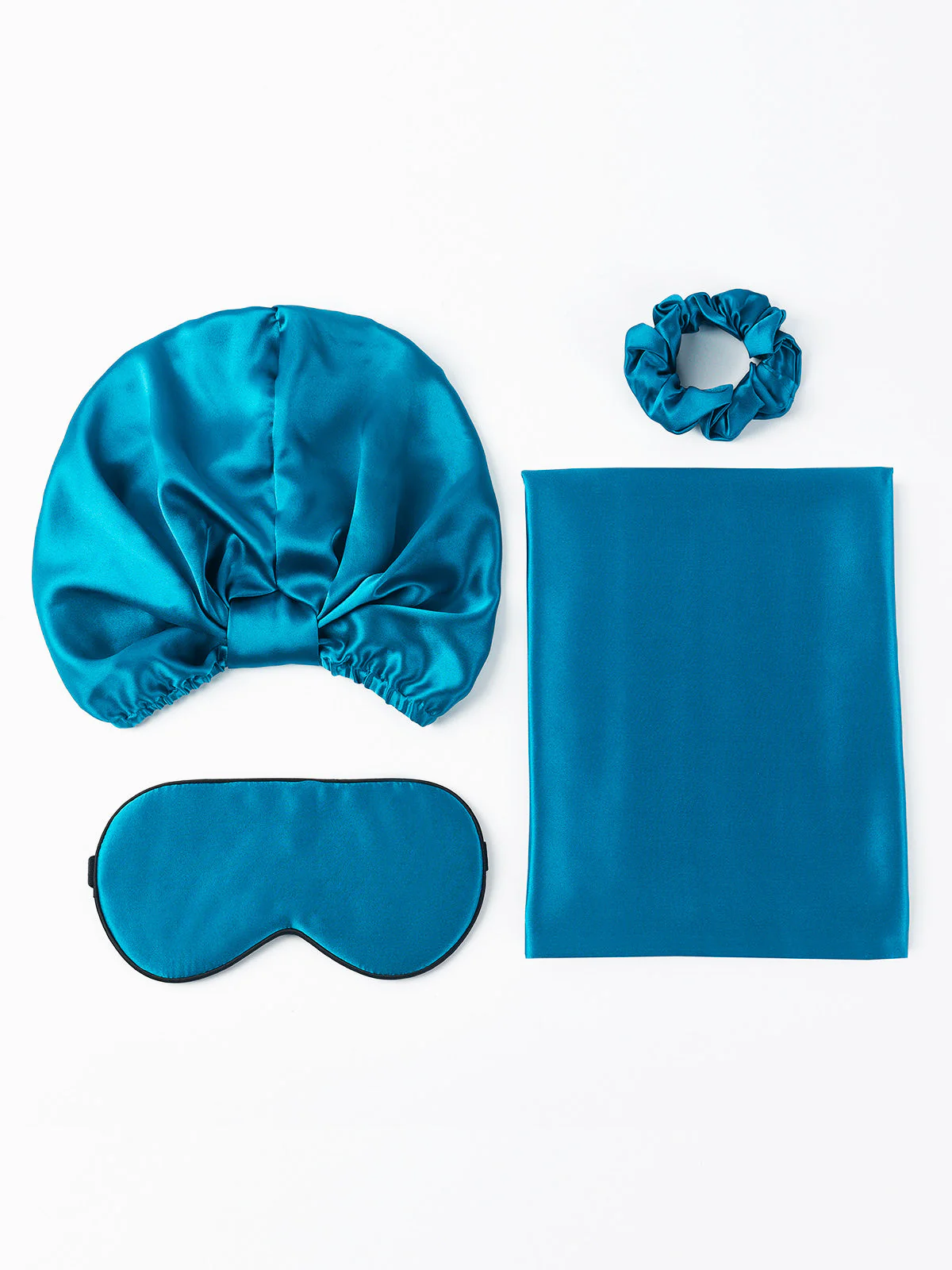 19Momme 4Pcs Set Silk Skin-Friendly Beauty Sleep Set (Envelope Pillowcase) - Image 24
