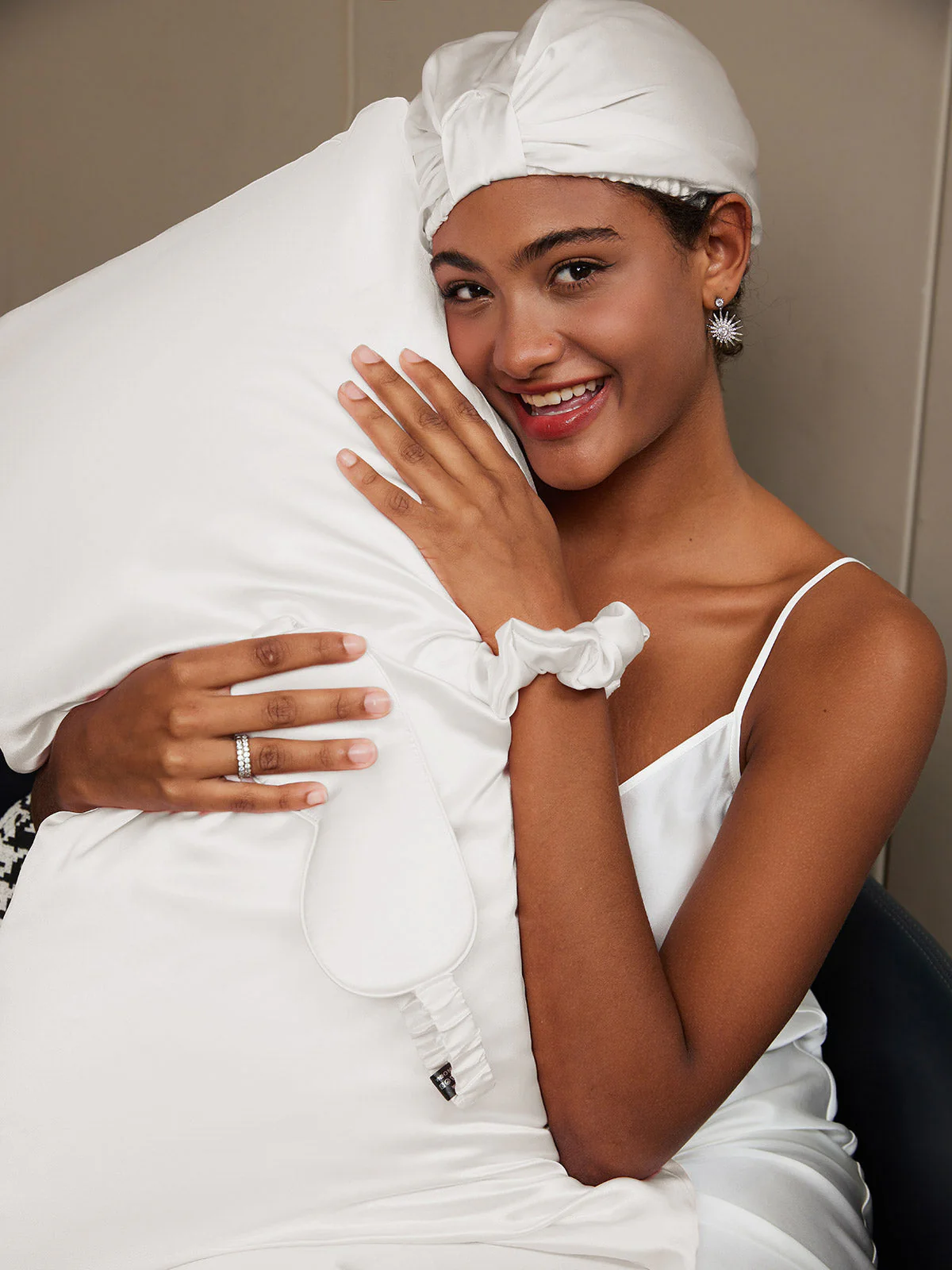 19Momme 4Pcs Set Silk Skin-Friendly Beauty Sleep Set (Hidden Zipper Pillowcase) - Image 13