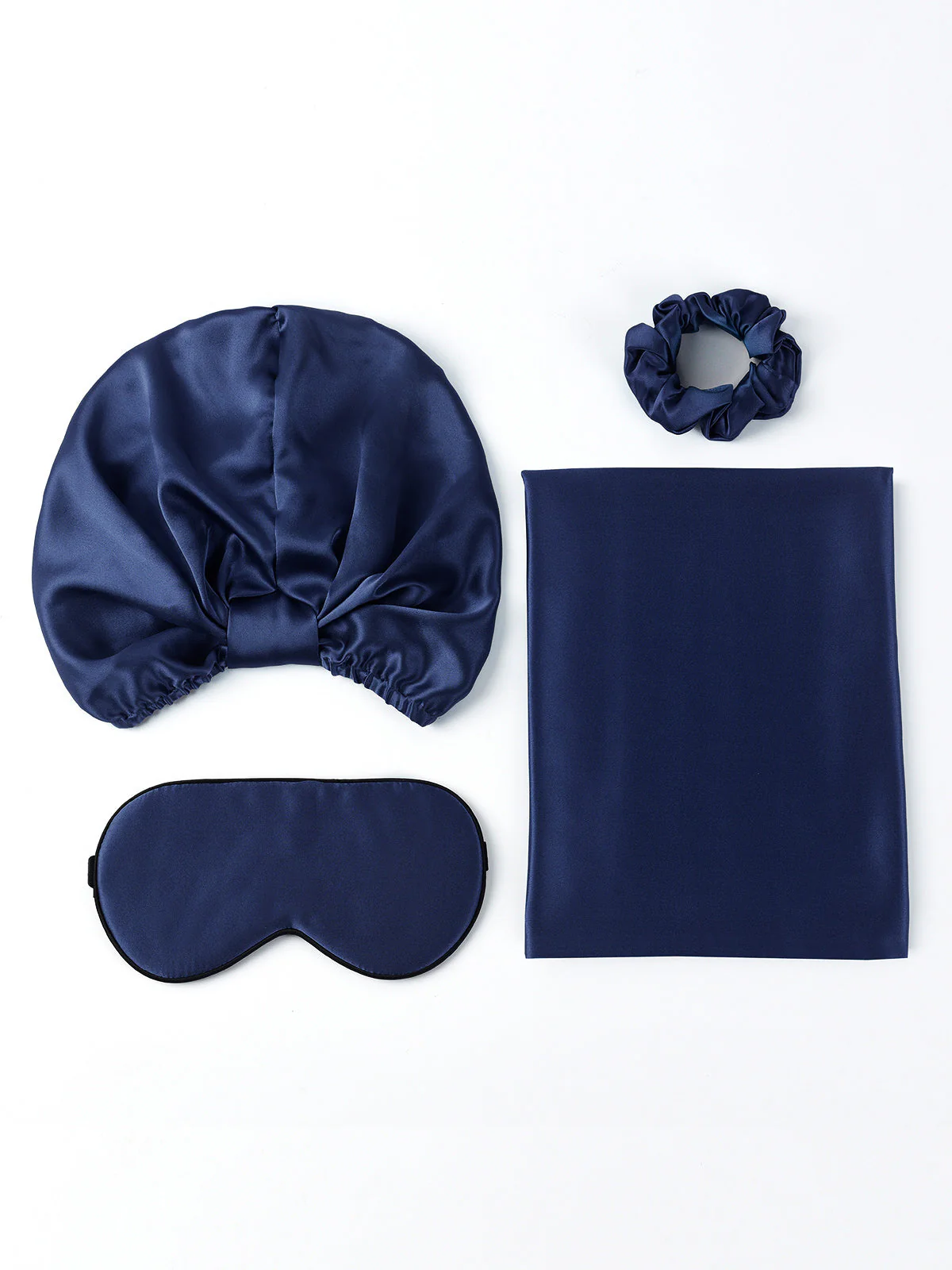 19Momme 4Pcs Set Silk Skin-Friendly Beauty Sleep Set (Hidden Zipper Pillowcase) - Image 29