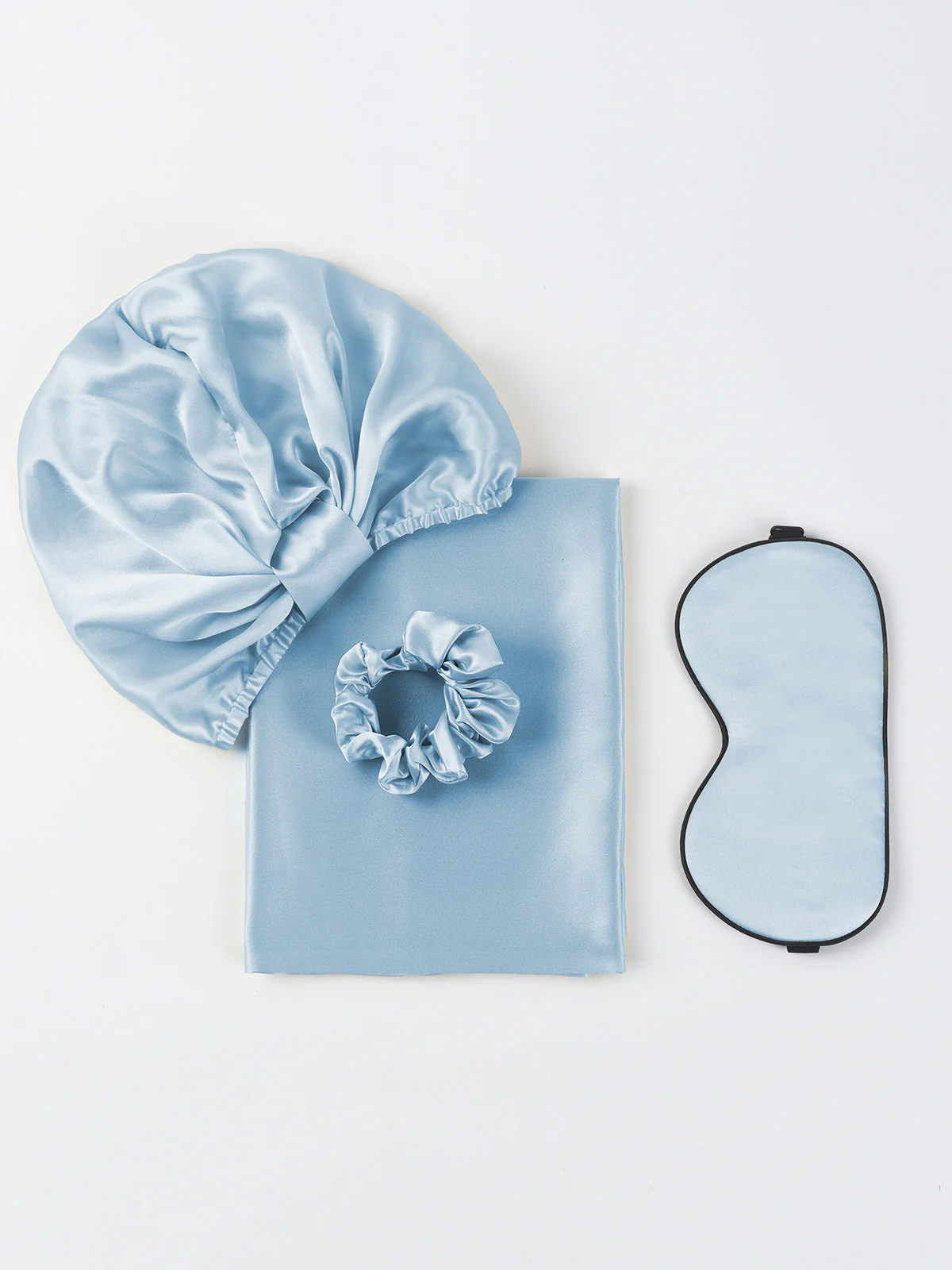 19Momme 4Pcs Set Silk Skin-Friendly Beauty Sleep Set (Hidden Zipper Pillowcase) - Image 59