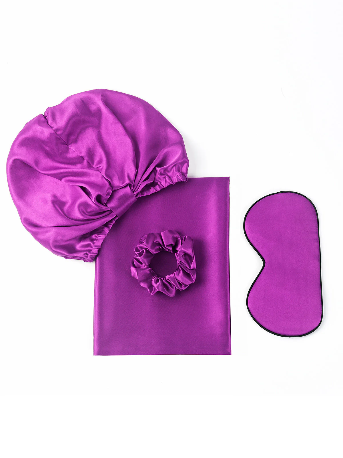 19Momme 4Pcs Set Silk Skin-Friendly Beauty Sleep Set (Hidden Zipper Pillowcase) - Image 69