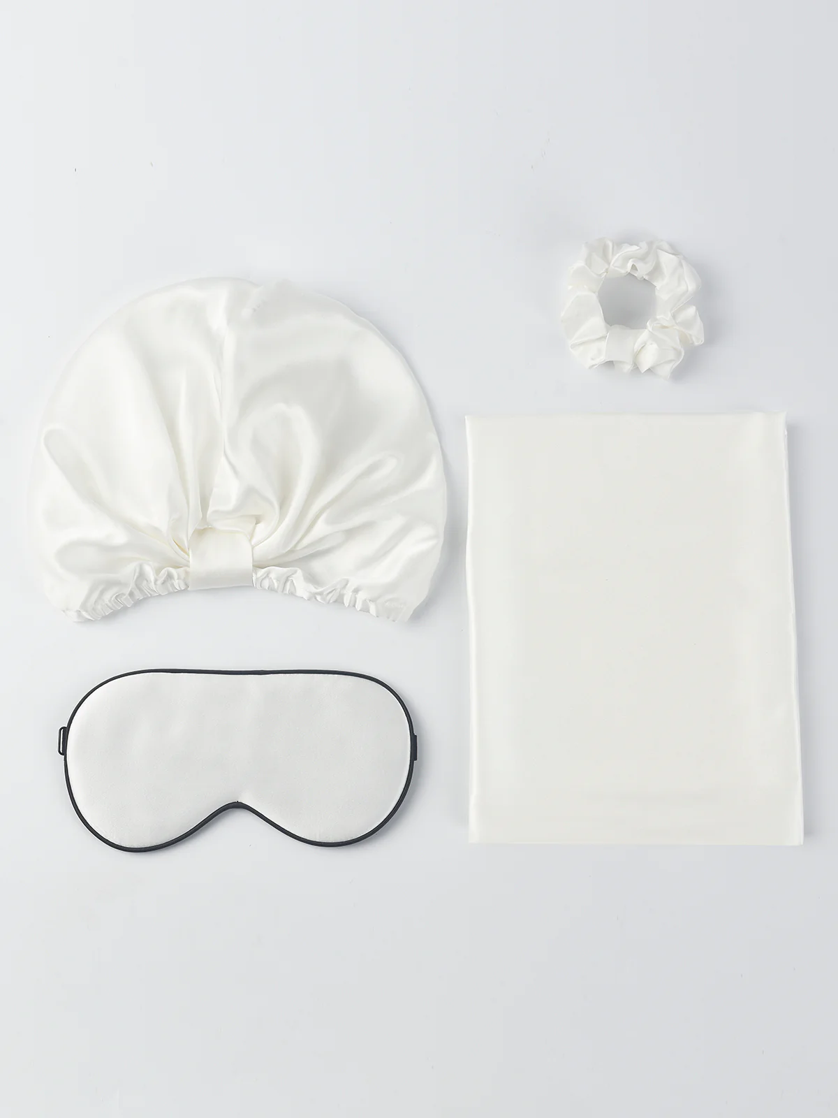 22Momme 4Pcs Set Silk Skin-Friendly Beauty Sleep Set - Image 10