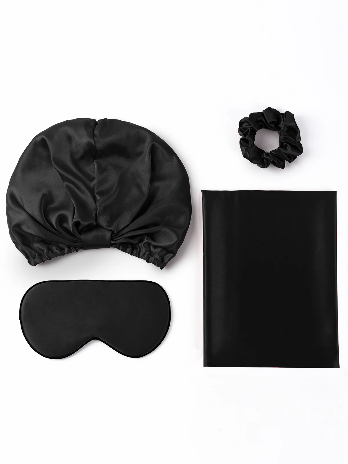 22Momme 4Pcs Set Silk Skin-Friendly Beauty Sleep Set - Image 6