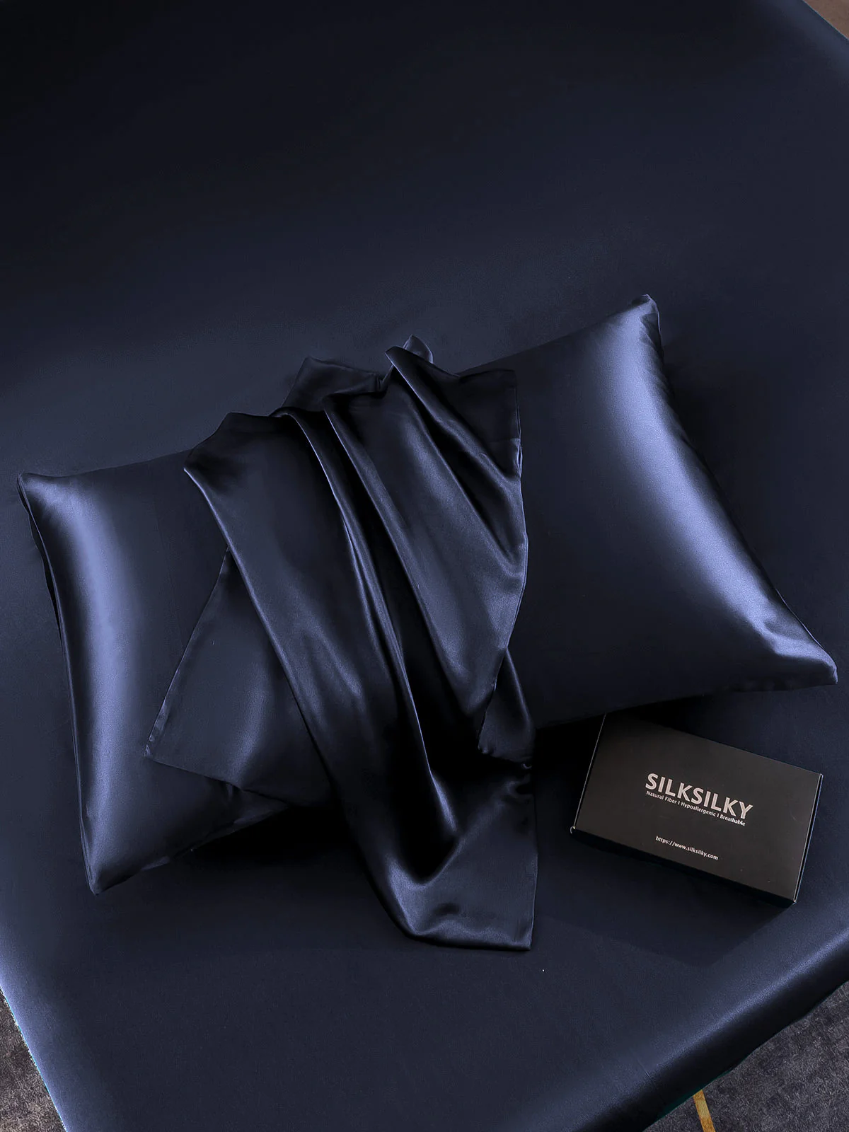 22Momme 100% Pure Silk Pillowcase - Envelope Closure - Image 31
