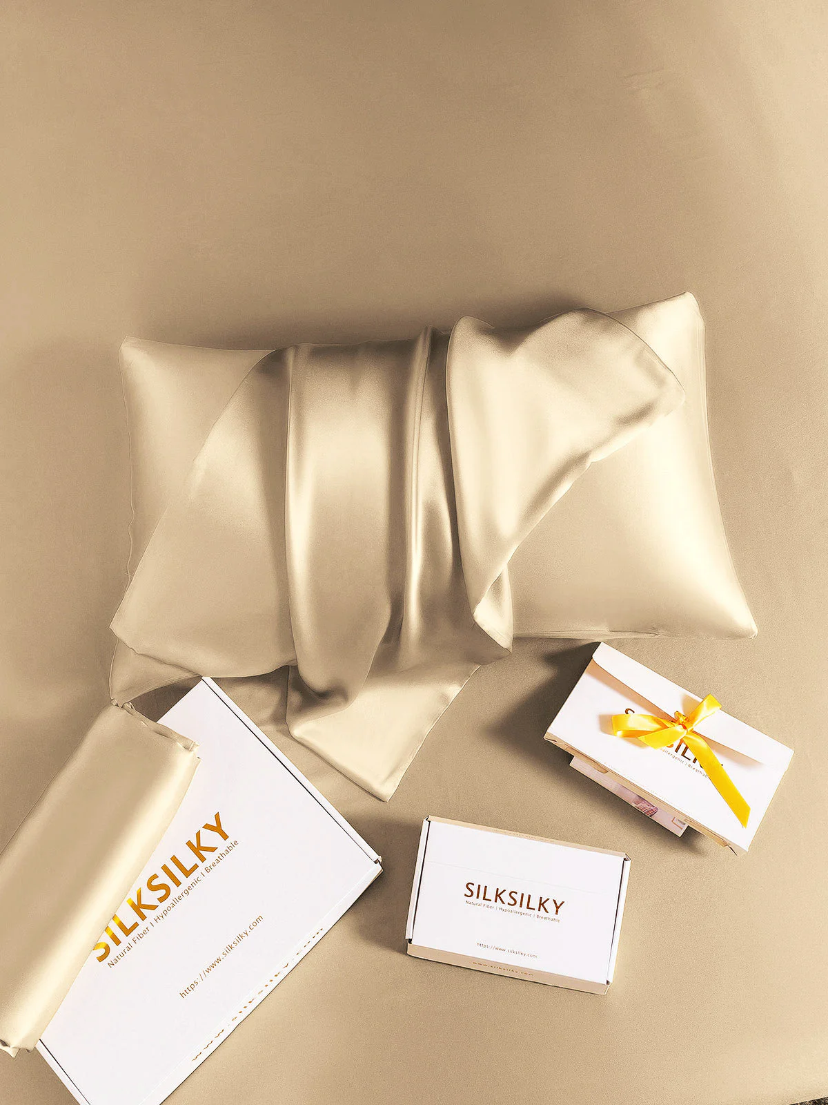 22Momme 100% Pure Silk Pillowcase - Envelope Closure - Image 51