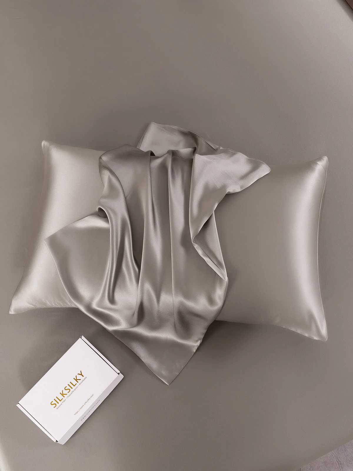 22Momme 100% Pure Silk Pillowcase - Envelope Closure - Image 54