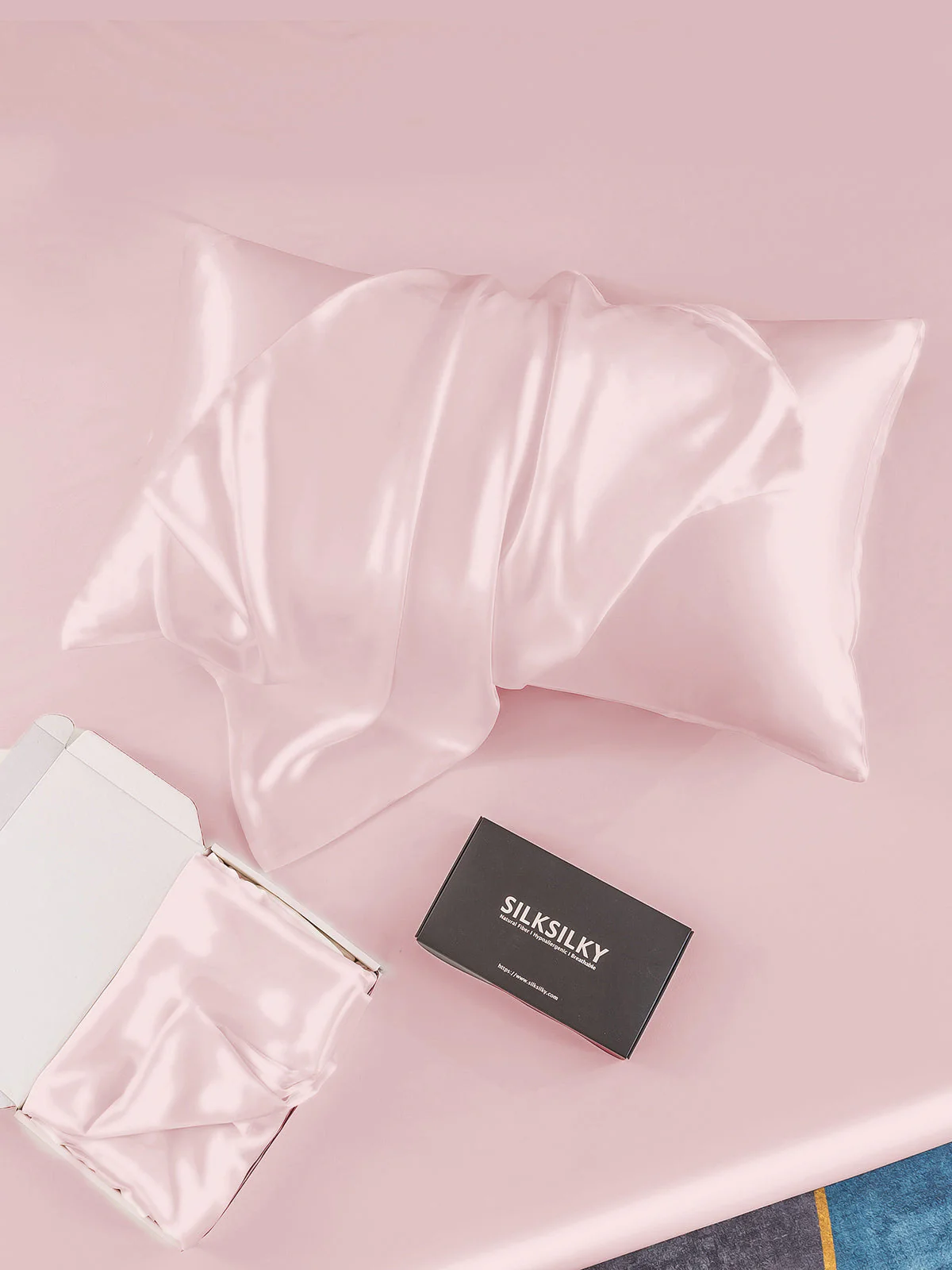 22Momme 100% Pure Silk Pillowcase - Hidden Zipper - Image 30
