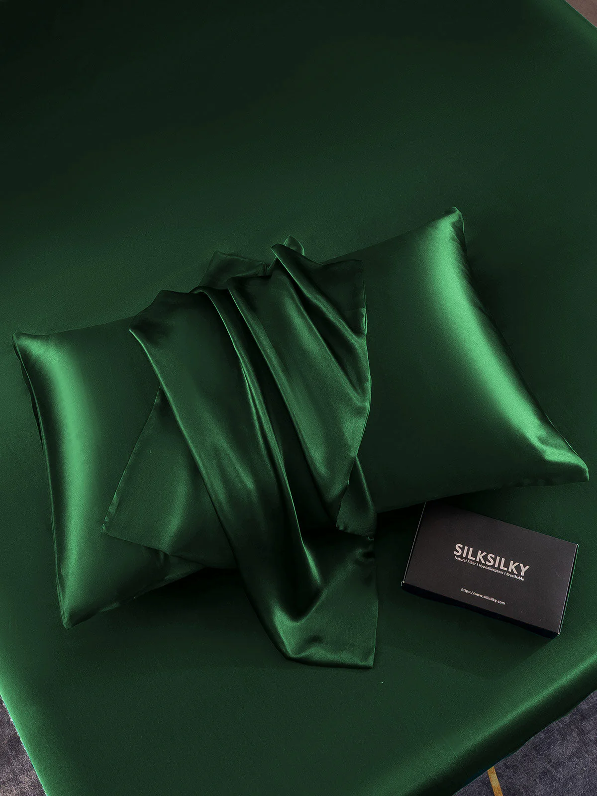 22Momme 100% Pure Silk Pillowcase - Hidden Zipper - Image 69