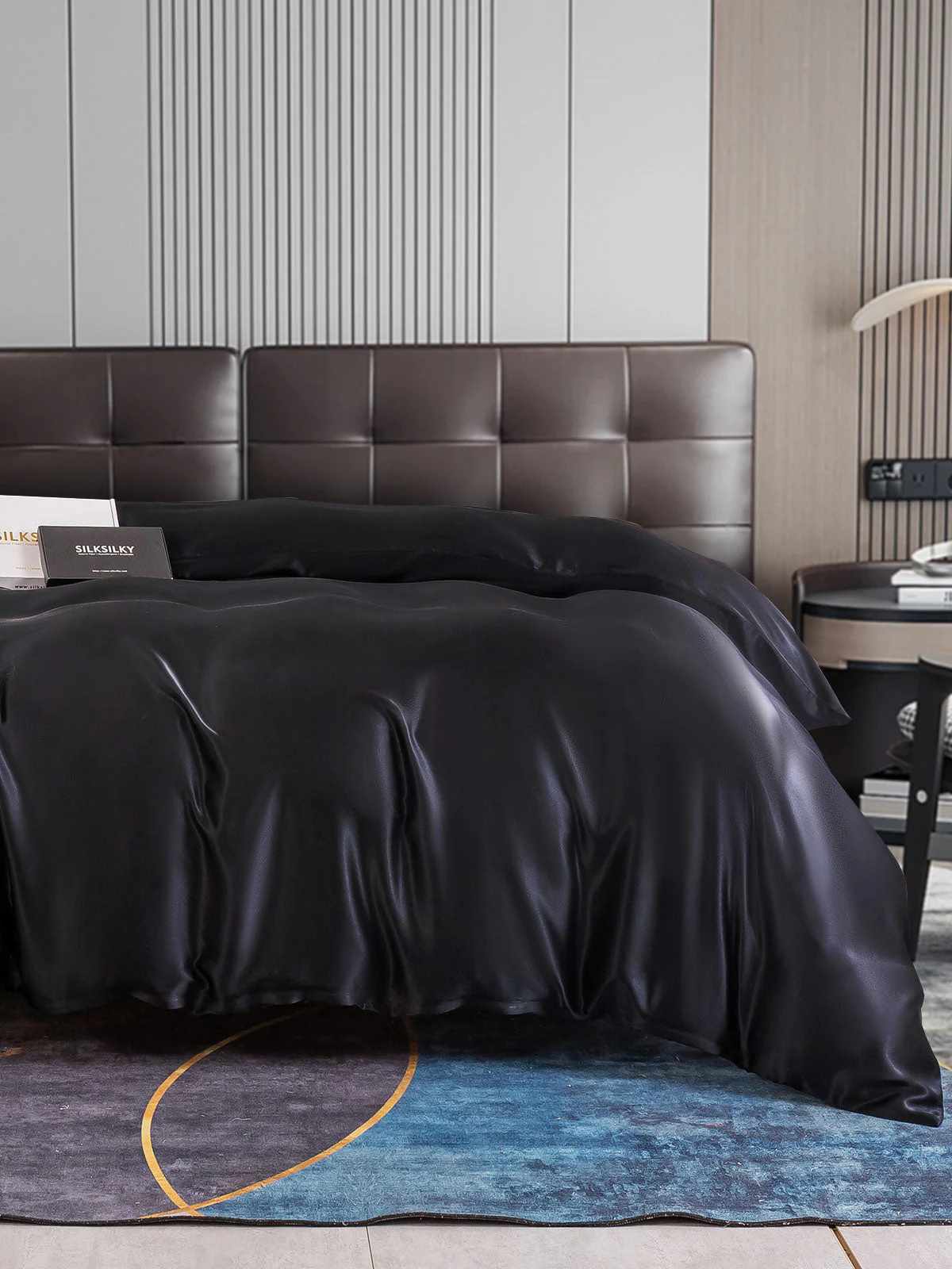 22Momme Mulberry Silk Seamless Duvet Cover - Image 20