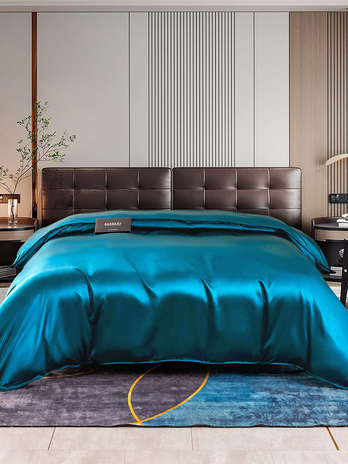22Momme Mulberry Silk Seamless Duvet Cover - Image 31