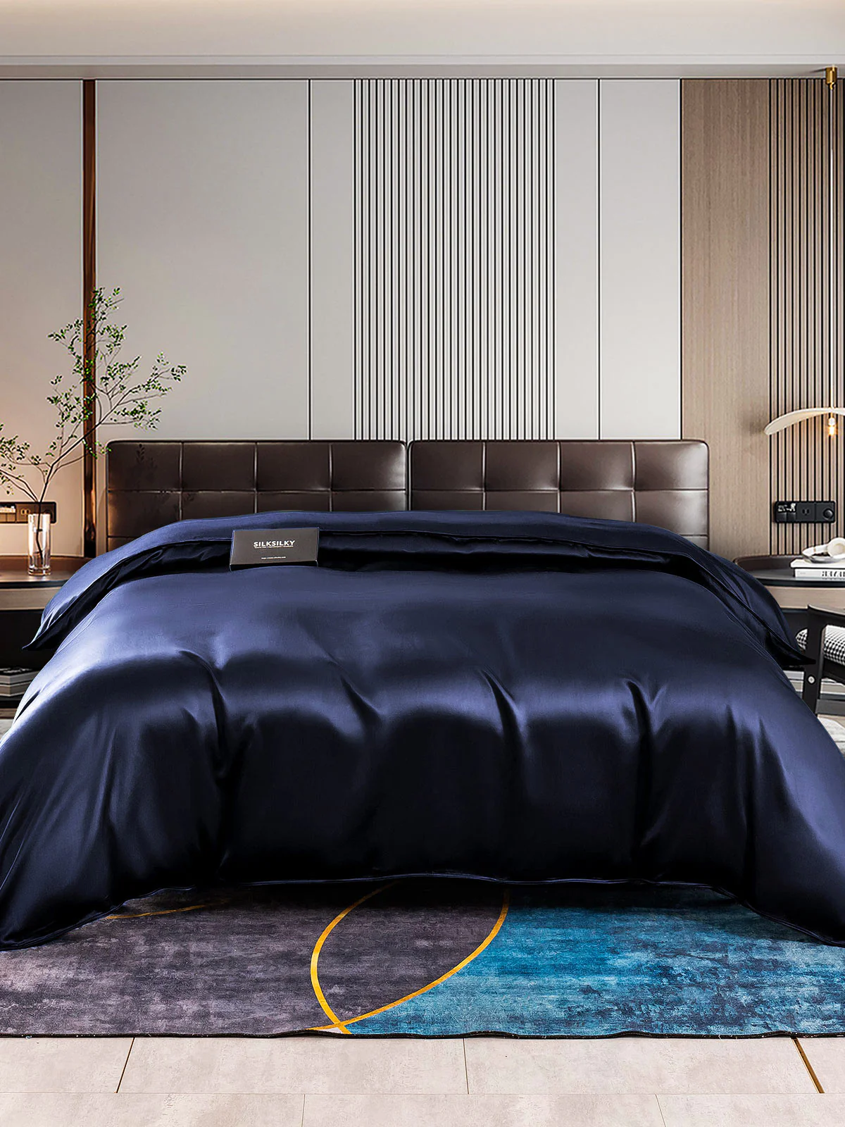 22Momme Mulberry Silk Seamless Duvet Cover - Image 6