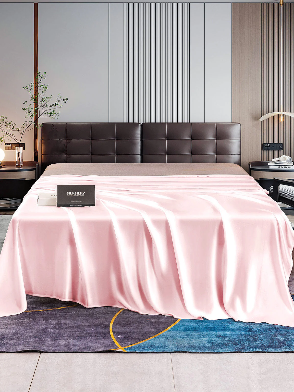 22Momme Mulberry Silk Seamless Flat Sheet - Image 28