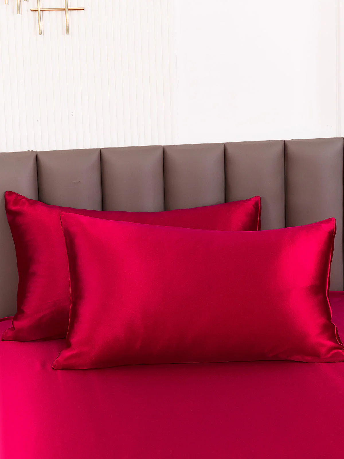 2Pcs 22Momme Pure Silk Pillowcases Bundle - Envelope Closure - Image 58