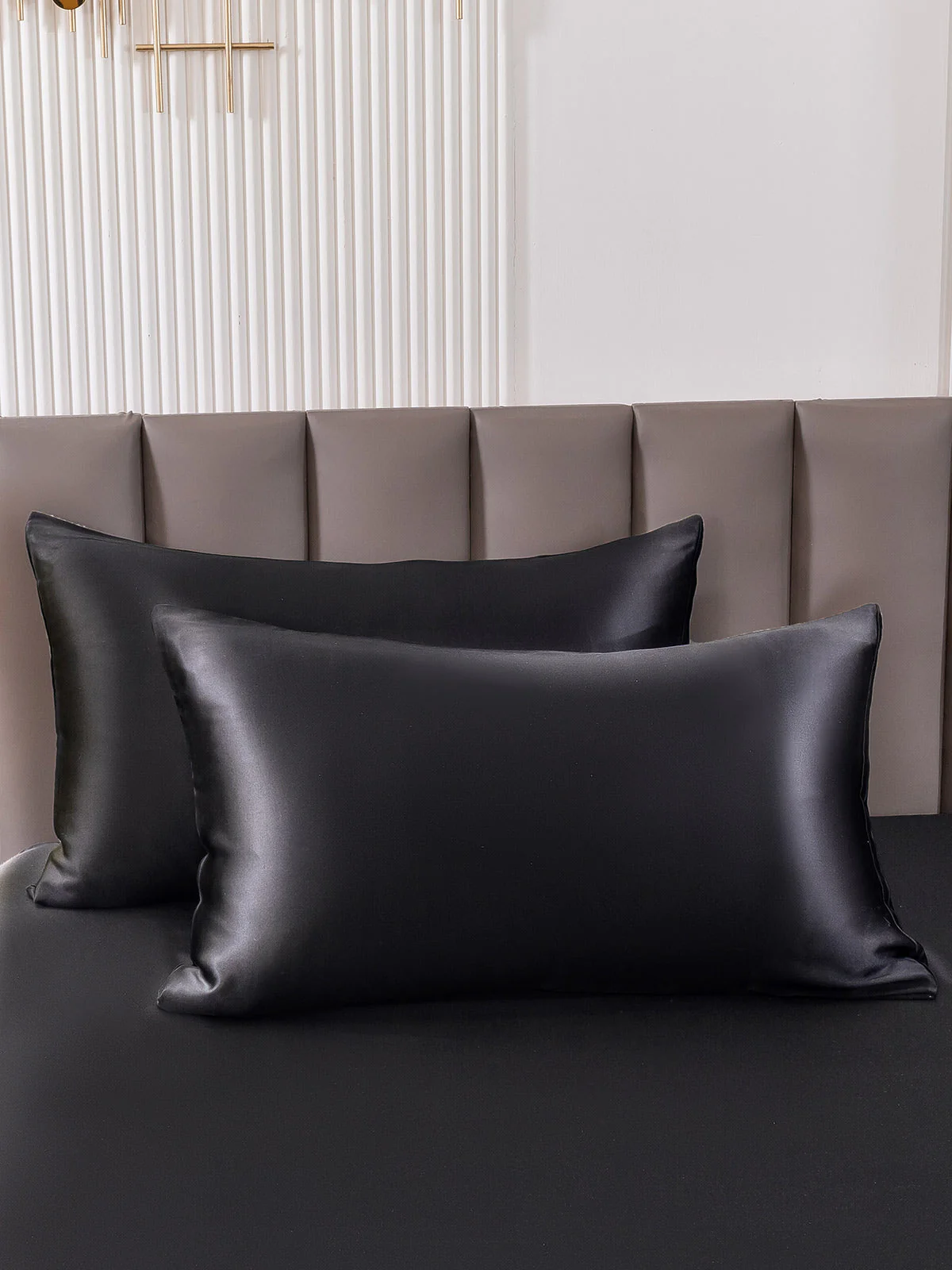 2Pcs 22Momme Pure Silk Pillowcases Bundle - Envelope Closure - Image 6