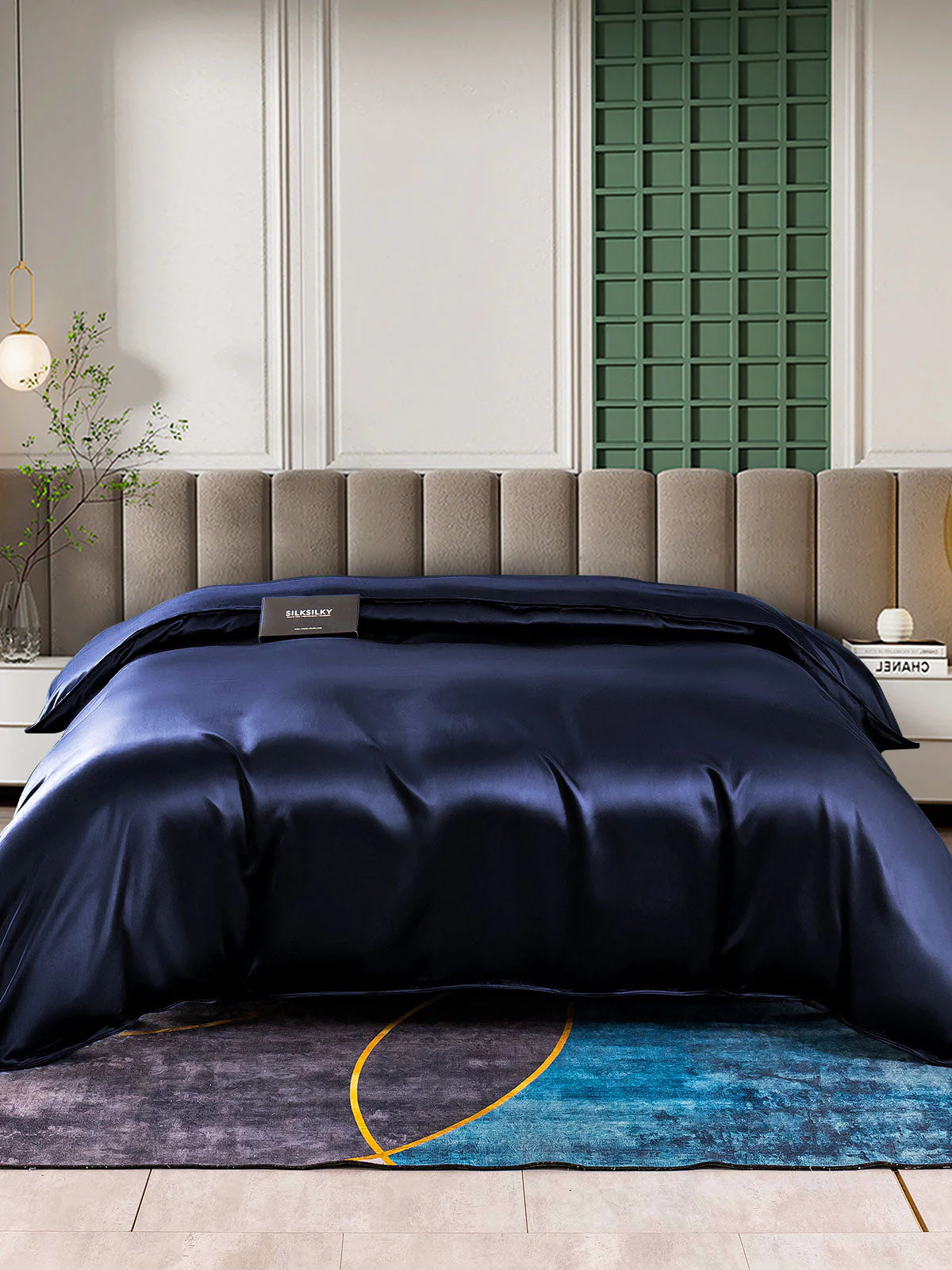 25Momme Mulberry Silk Seamless Duvet Cover (WITHOUT PILLOWCASES) - Image 10