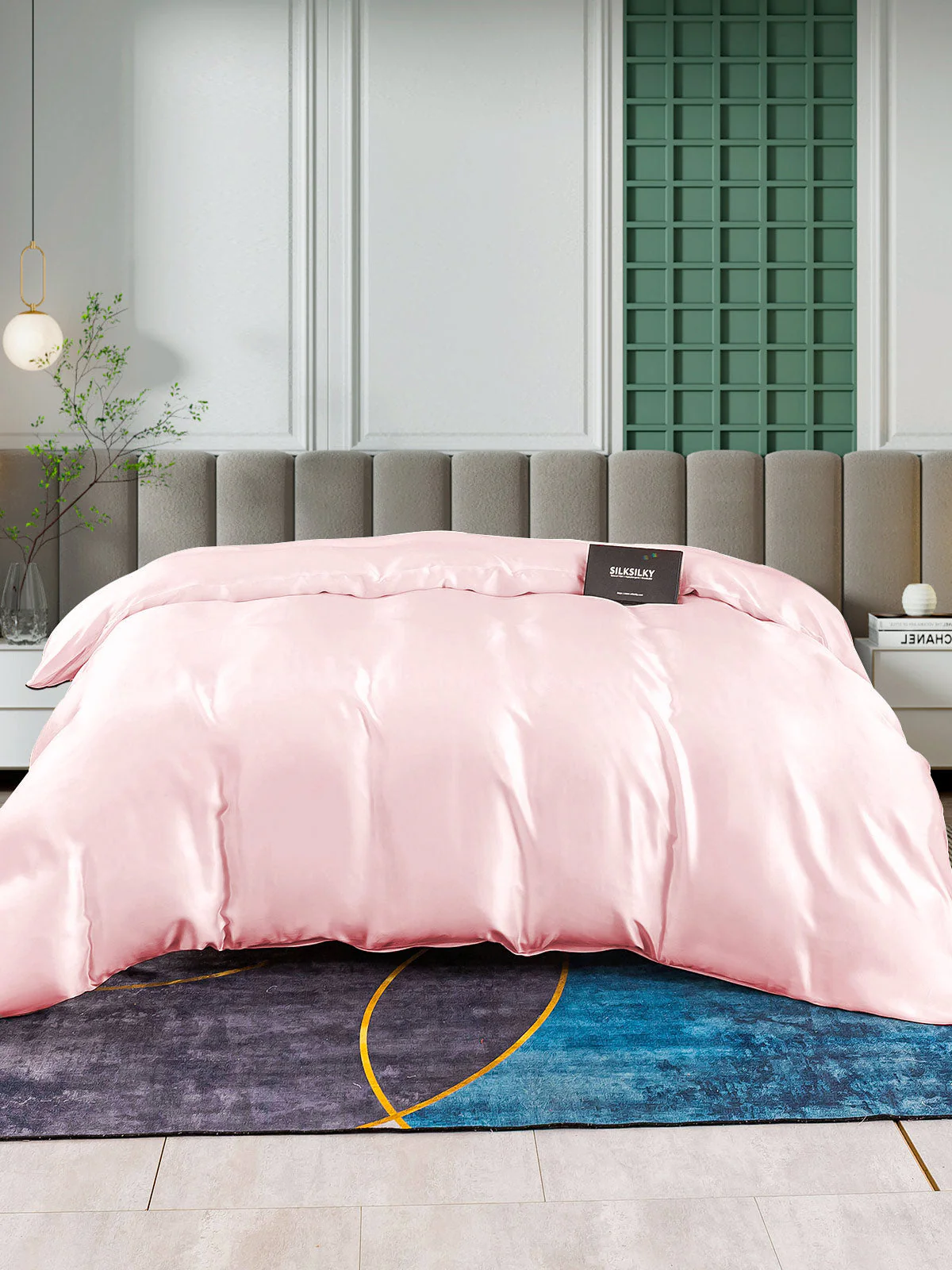 25Momme Mulberry Silk Seamless Duvet Cover (WITHOUT PILLOWCASES) - Image 2