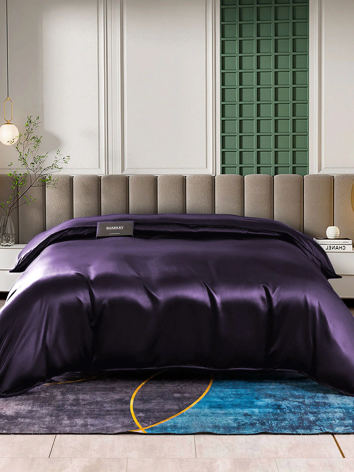 25Momme Mulberry Silk Seamless Duvet Cover (WITHOUT PILLOWCASES) - Image 20