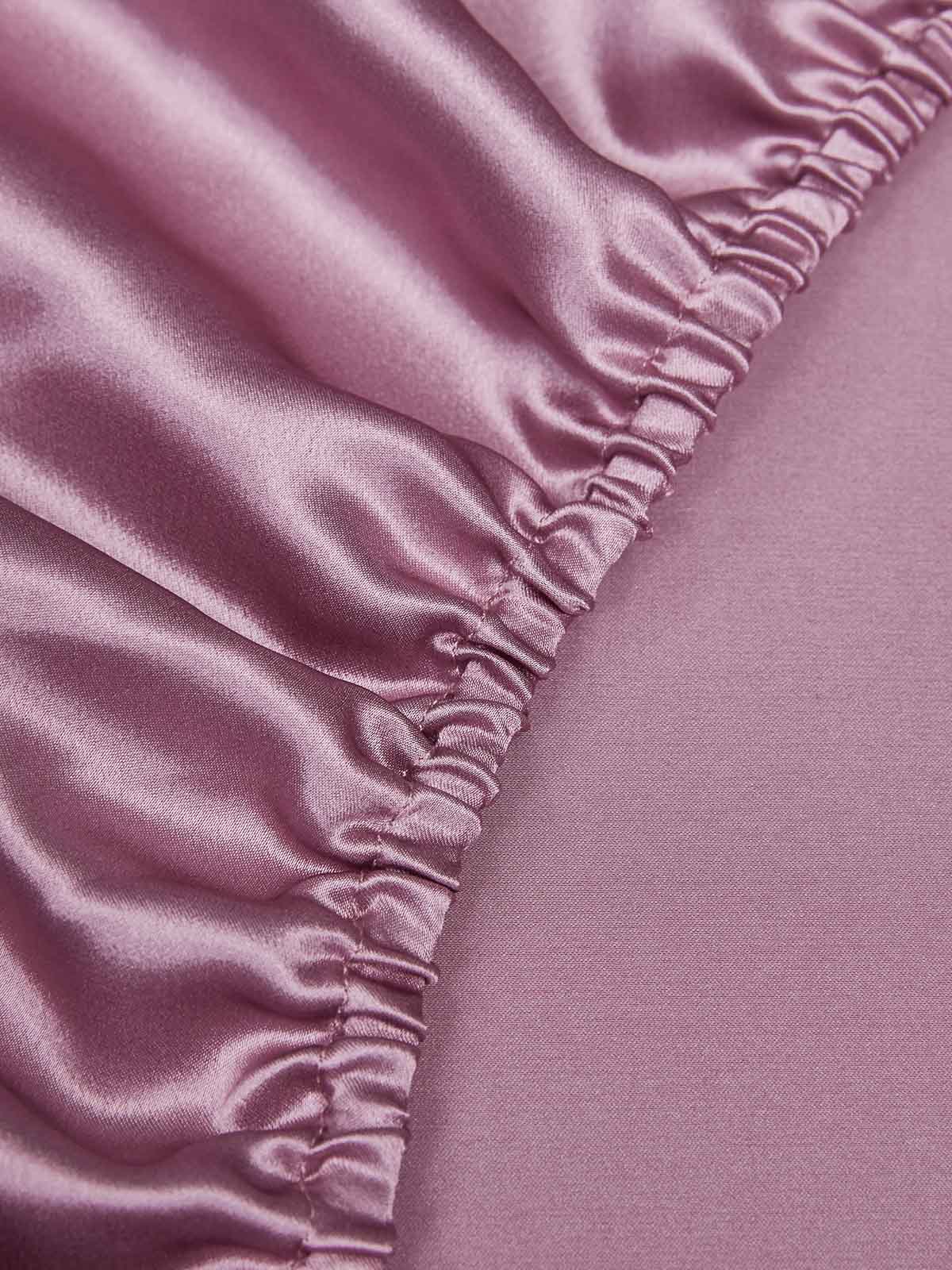 25Momme Mulberry Silk Seamless Fitted Sheet - Image 49