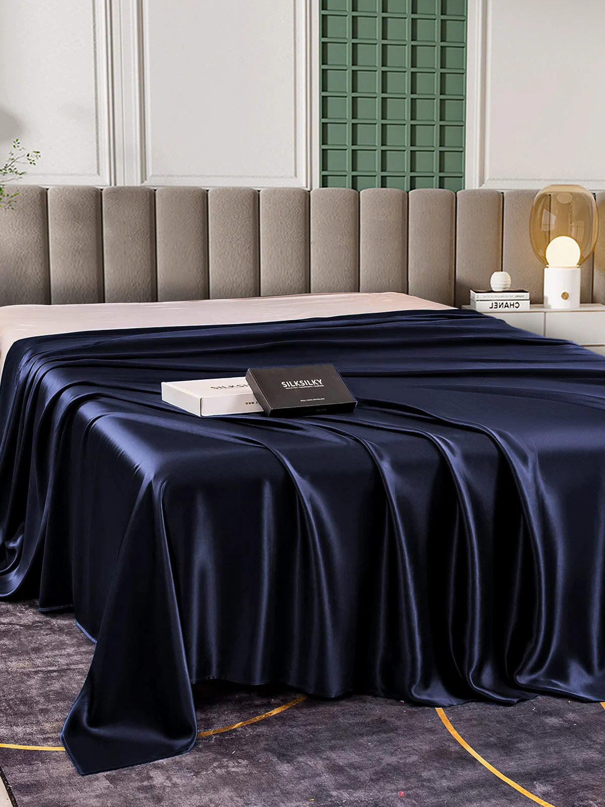 25Momme Mulberry Silk Seamless Flat Sheet - Image 3