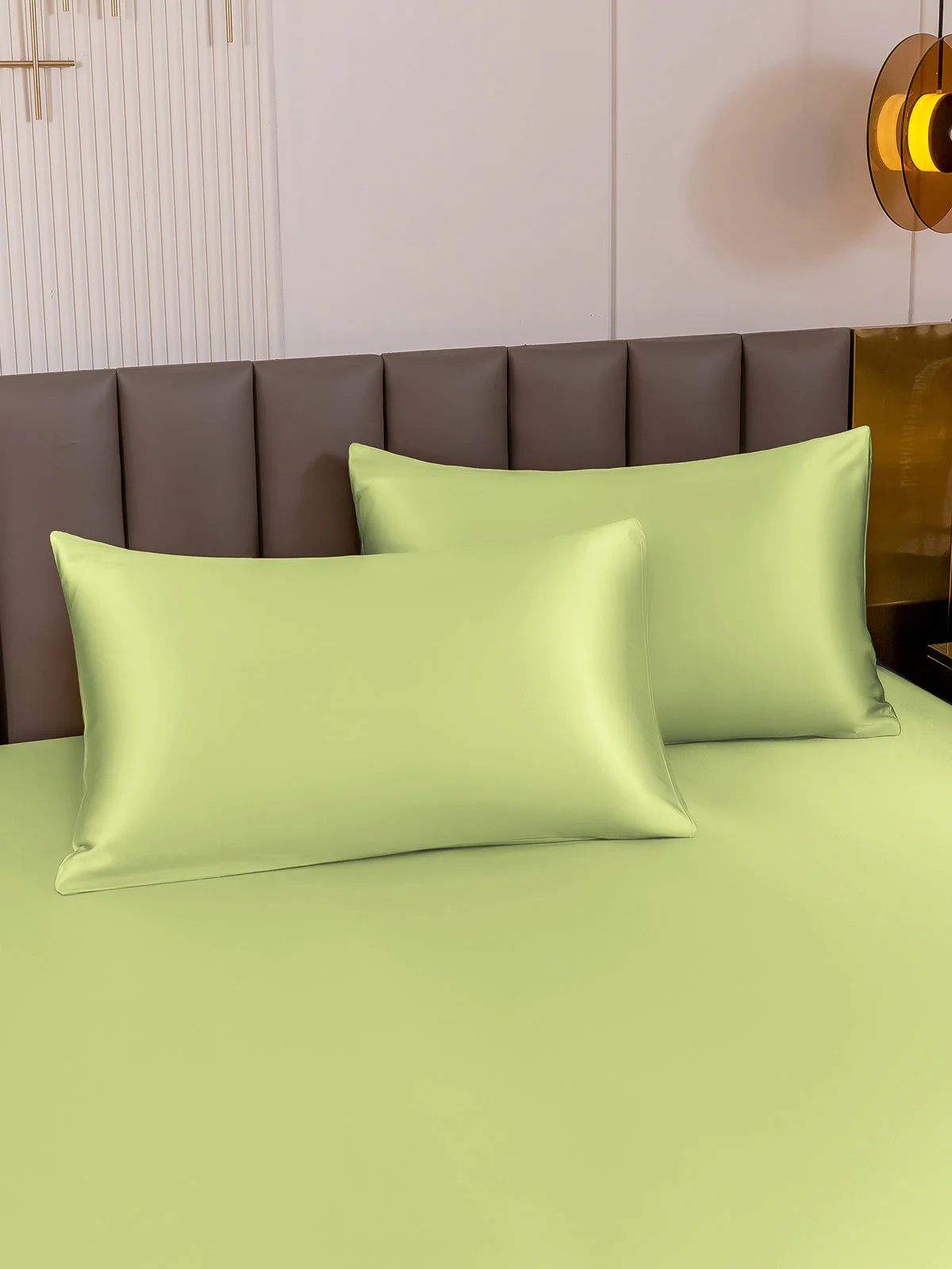 2Pcs 19Momme Pure Silk Pillowcases Bundle - Hidden Zipper - Image 119