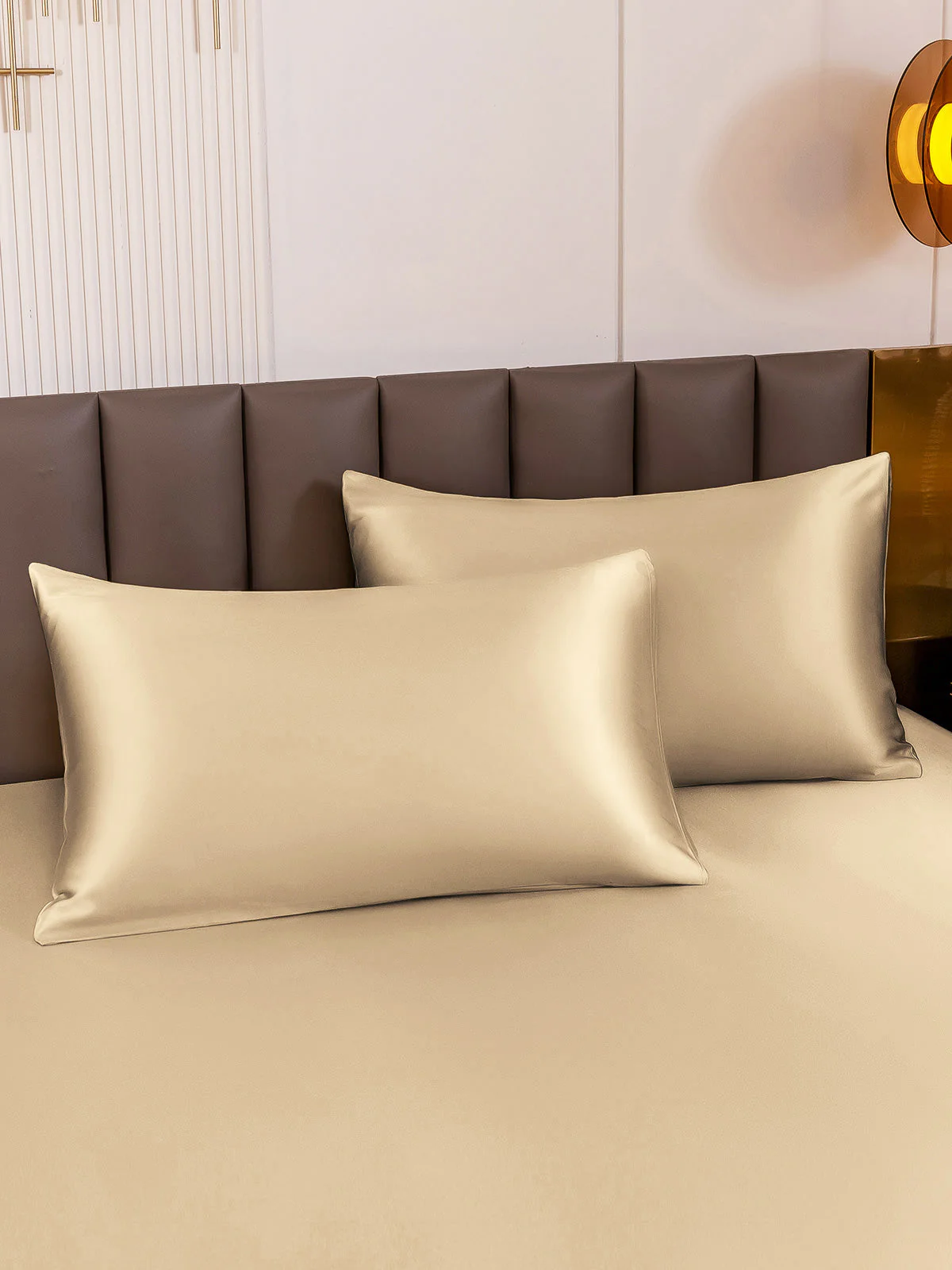 2Pcs 19Momme Pure Silk Pillowcases Bundle - Hidden Zipper - Image 65