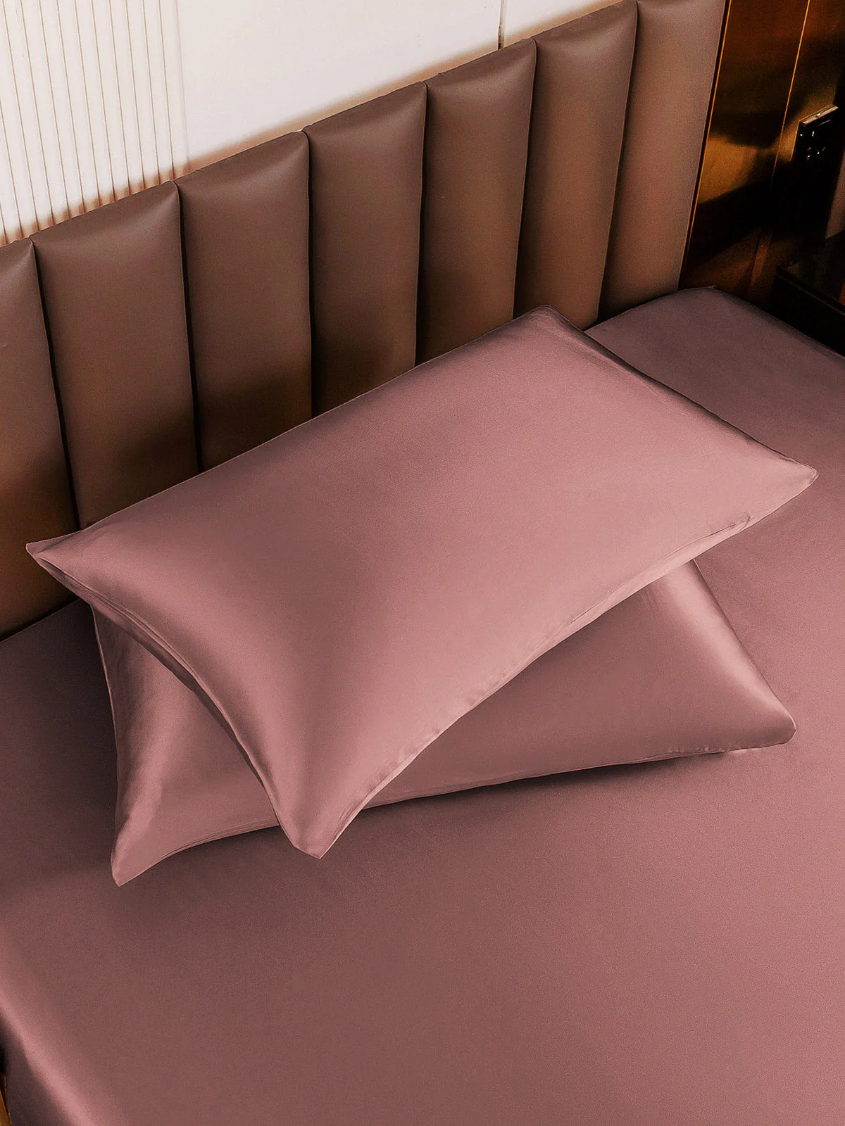 2Pcs 19Momme Pure Silk Pillowcases Bundle - Hidden Zipper - Image 73
