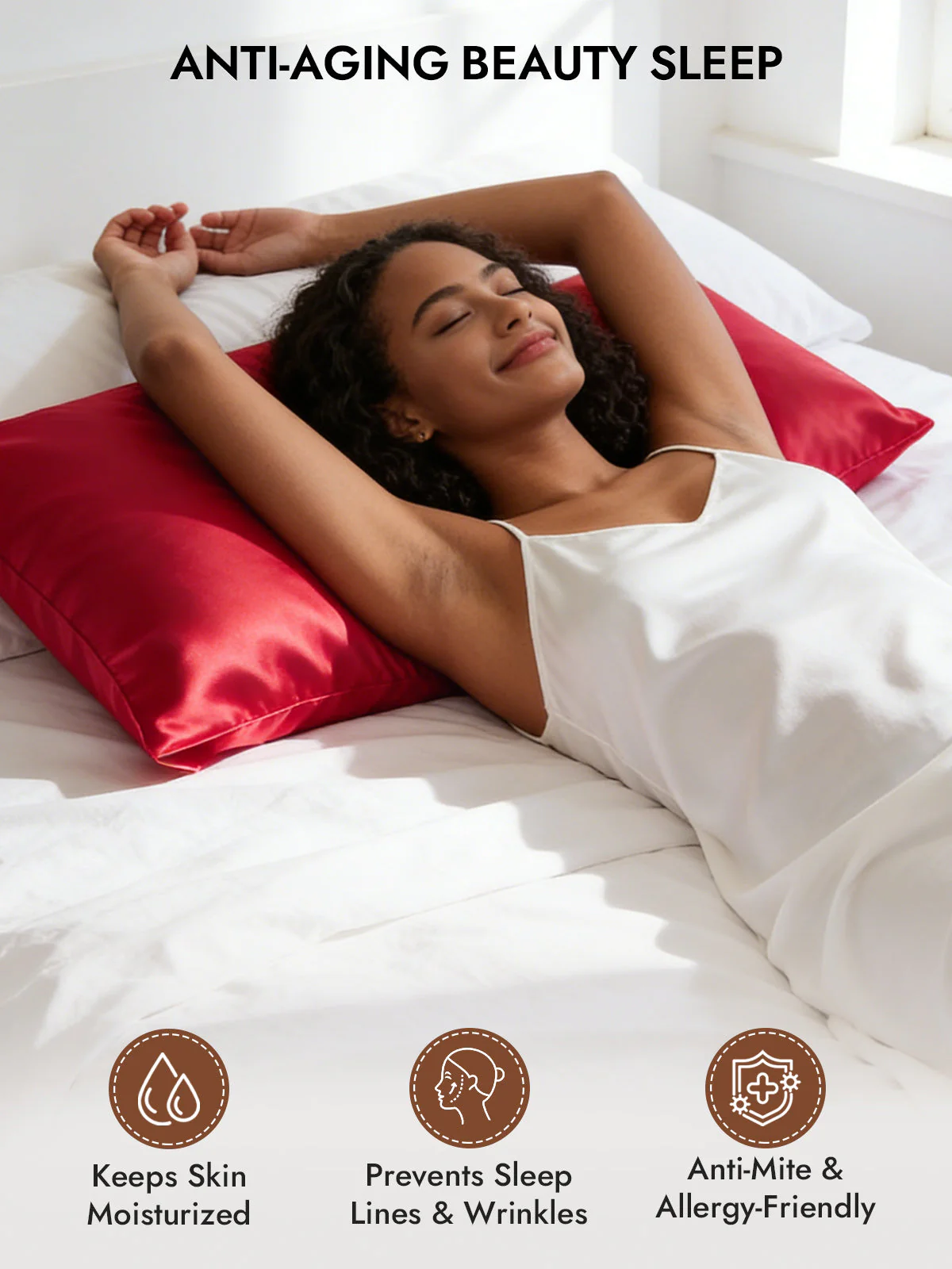 2Pcs 30Momme 100% Silk Pillowcases Bundle- Hidden Zipper - Image 31