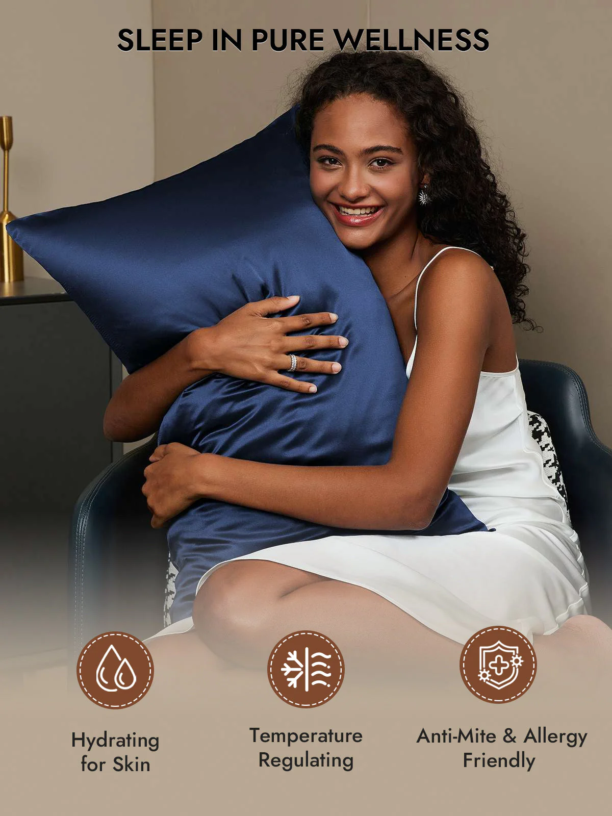 2Pcs 30Momme 100% Silk Pillowcases Bundle- Hidden Zipper - Image 47