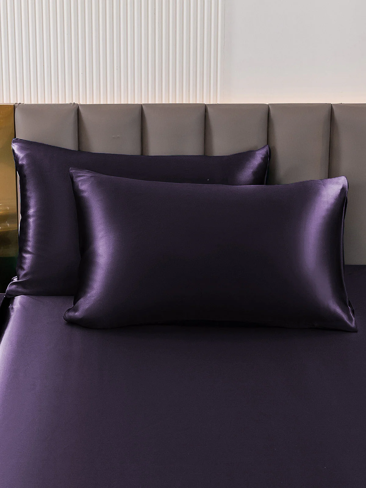 2Pcs 30Momme 100% Silk Pillowcases Bundle- Hidden Zipper - Image 71