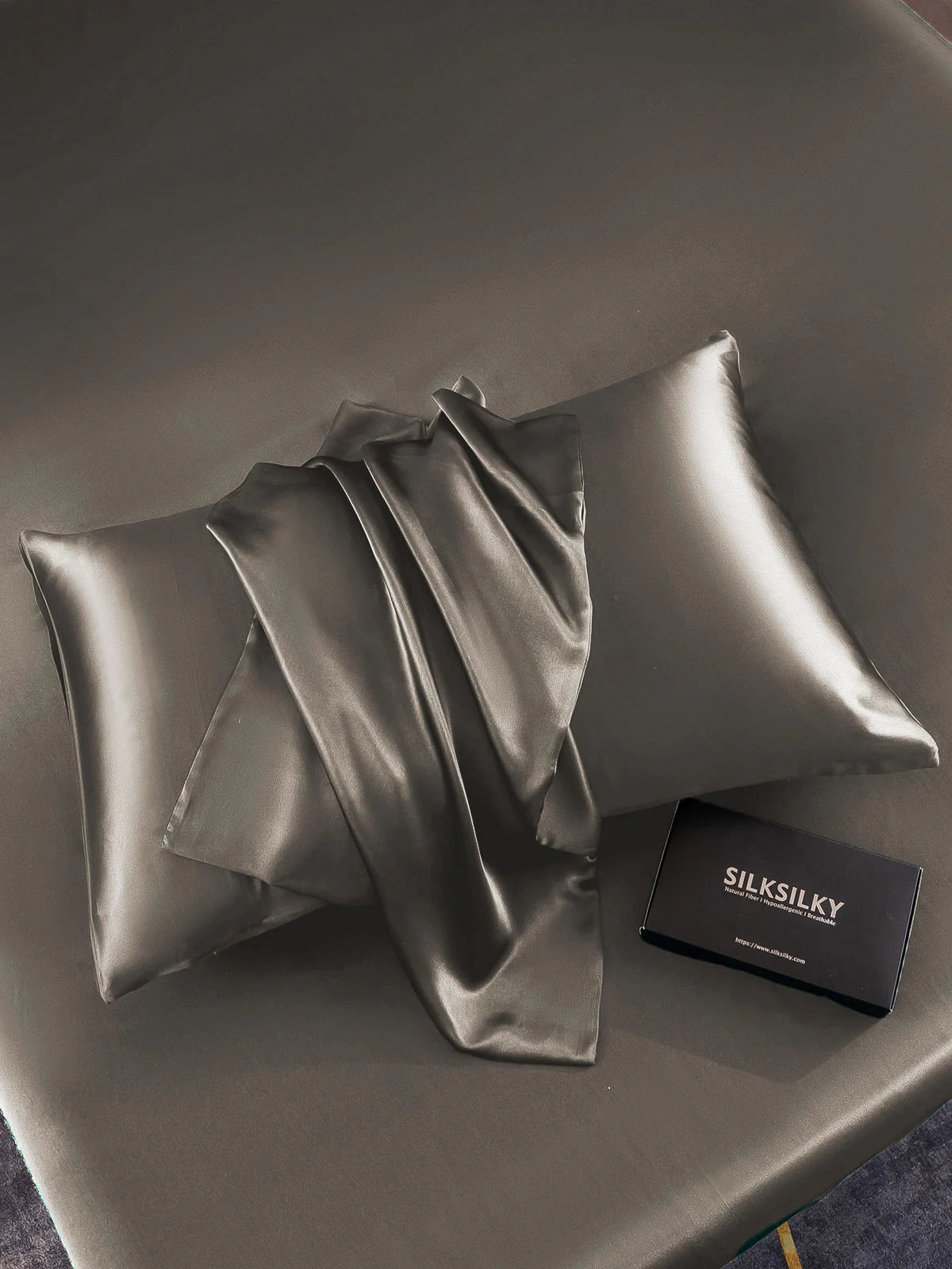 30Momme Luxurious 100% Silk Pillowcase - Envelope - Image 4