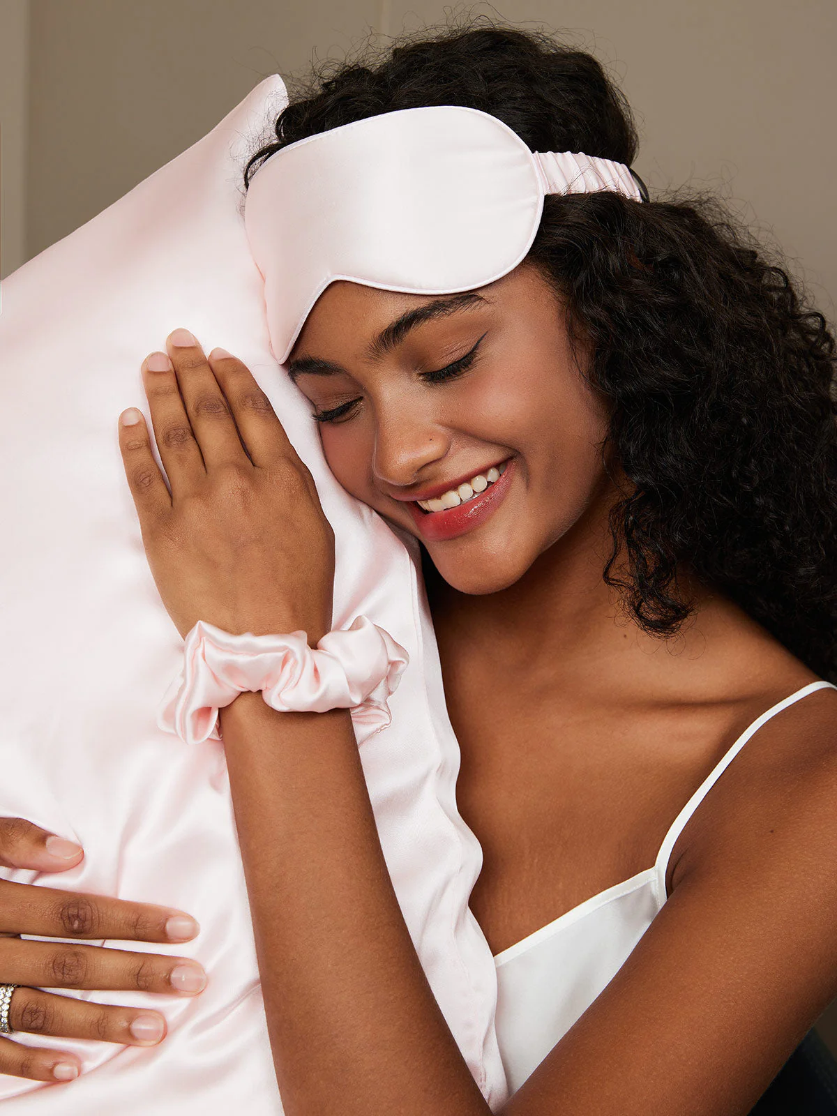 19Momme 3Pcs Set Silk Skin-Friendly Beauty Sleep Set (Hidden Zipper Pillowcase) - Image 4