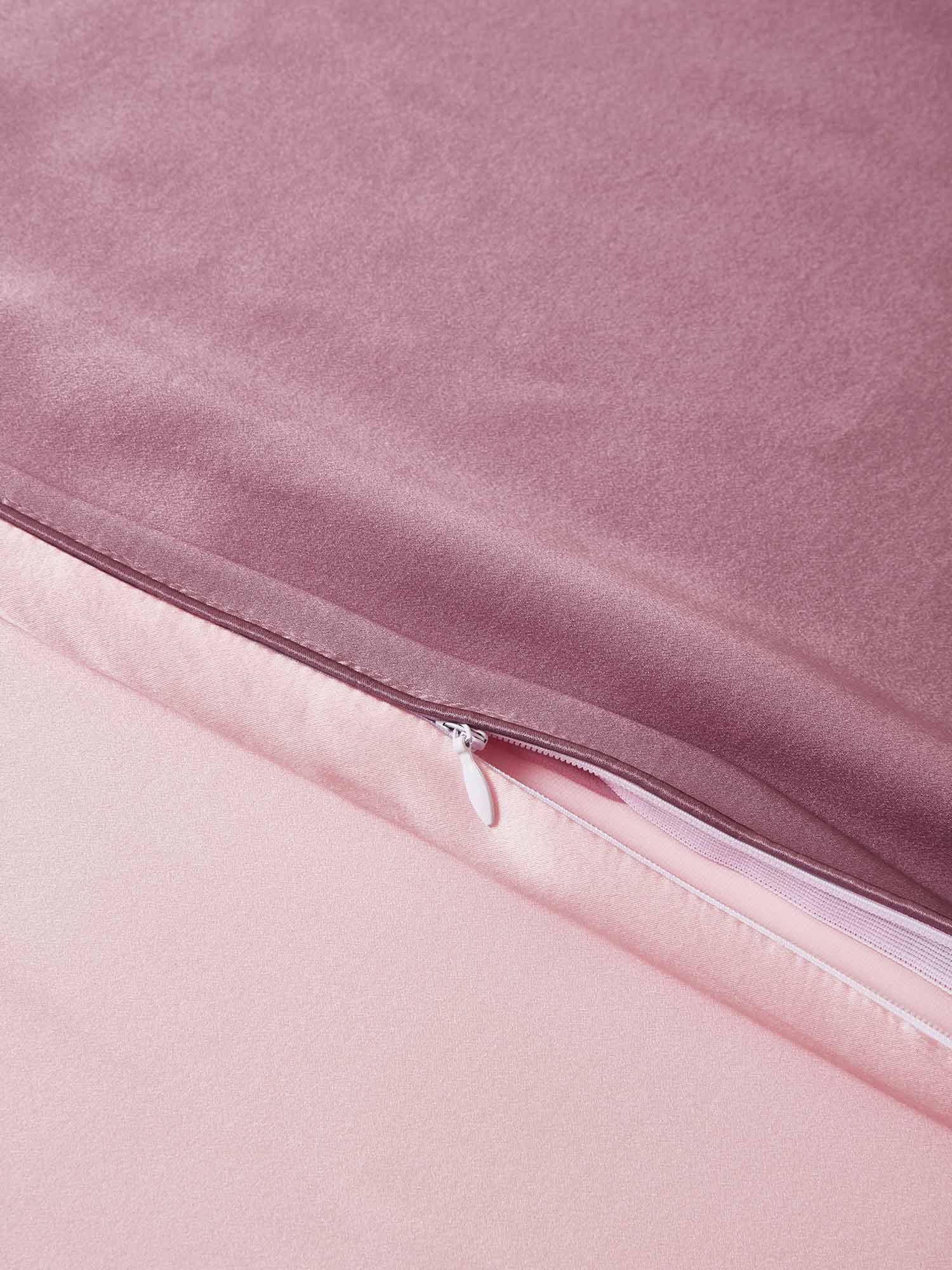 19Momme 4Pcs Silk Set Duvet Cover+Flat Sheet+2x Pillowcases - Image 112