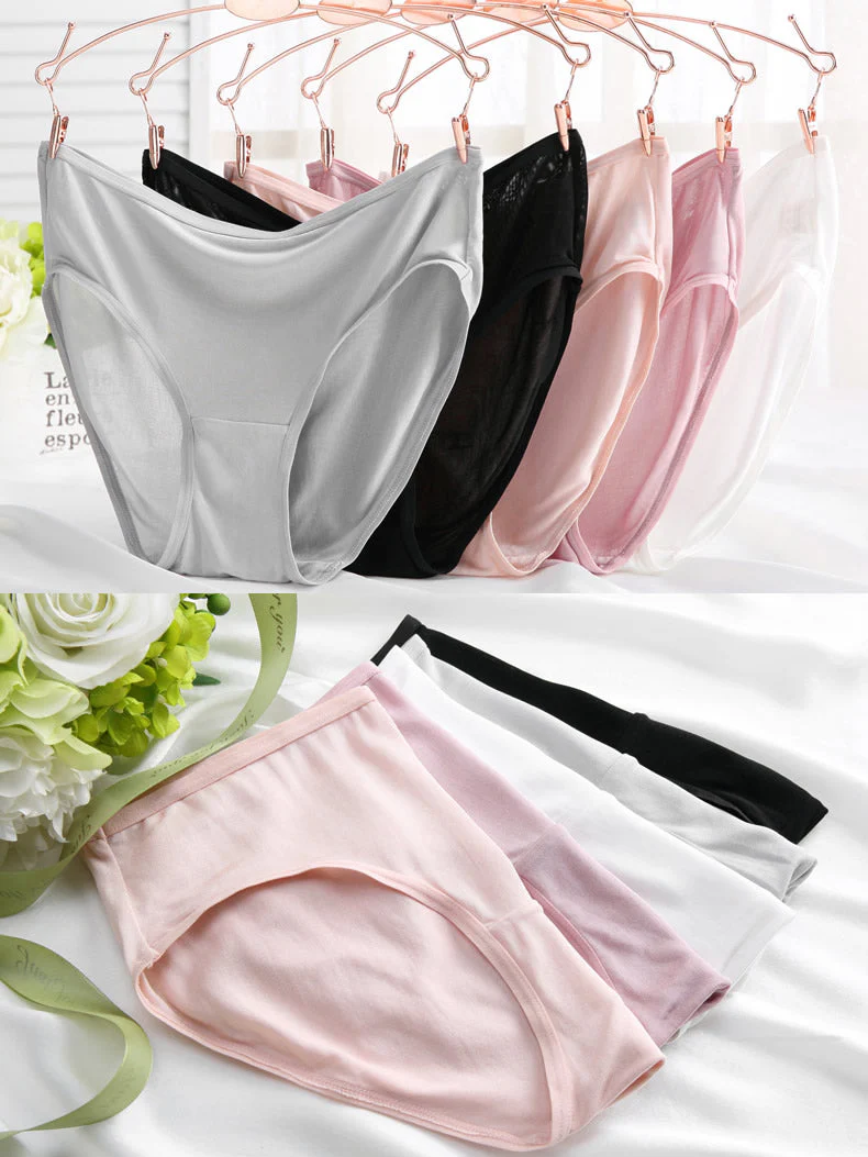 Clearance - Comfortable Pure Silk Panty (Bra NOT Included) - Image 24