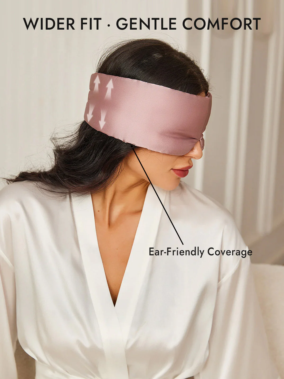 Elegant One Piece Silk Sleep Eye Mask - Image 23