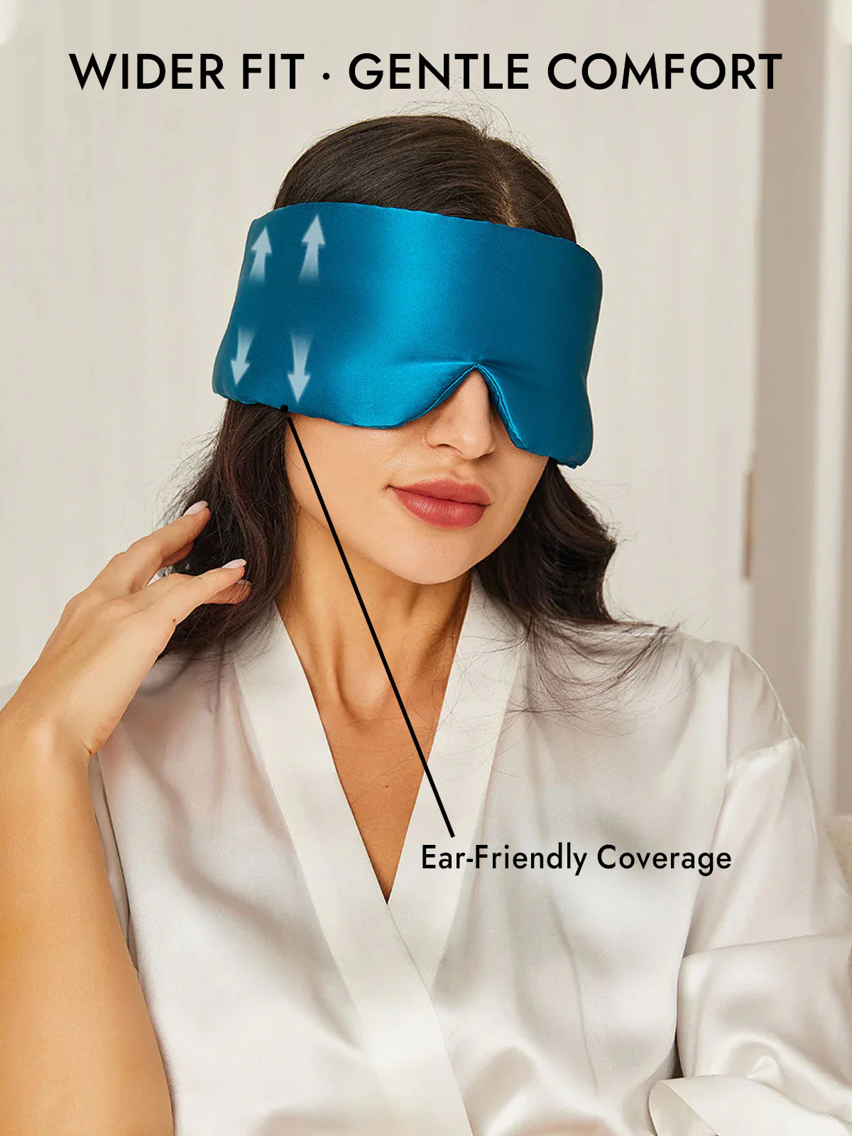 Elegant One Piece Silk Sleep Eye Mask - Image 53