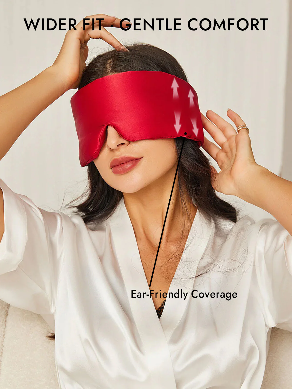 Elegant One Piece Silk Sleep Eye Mask - Image 59
