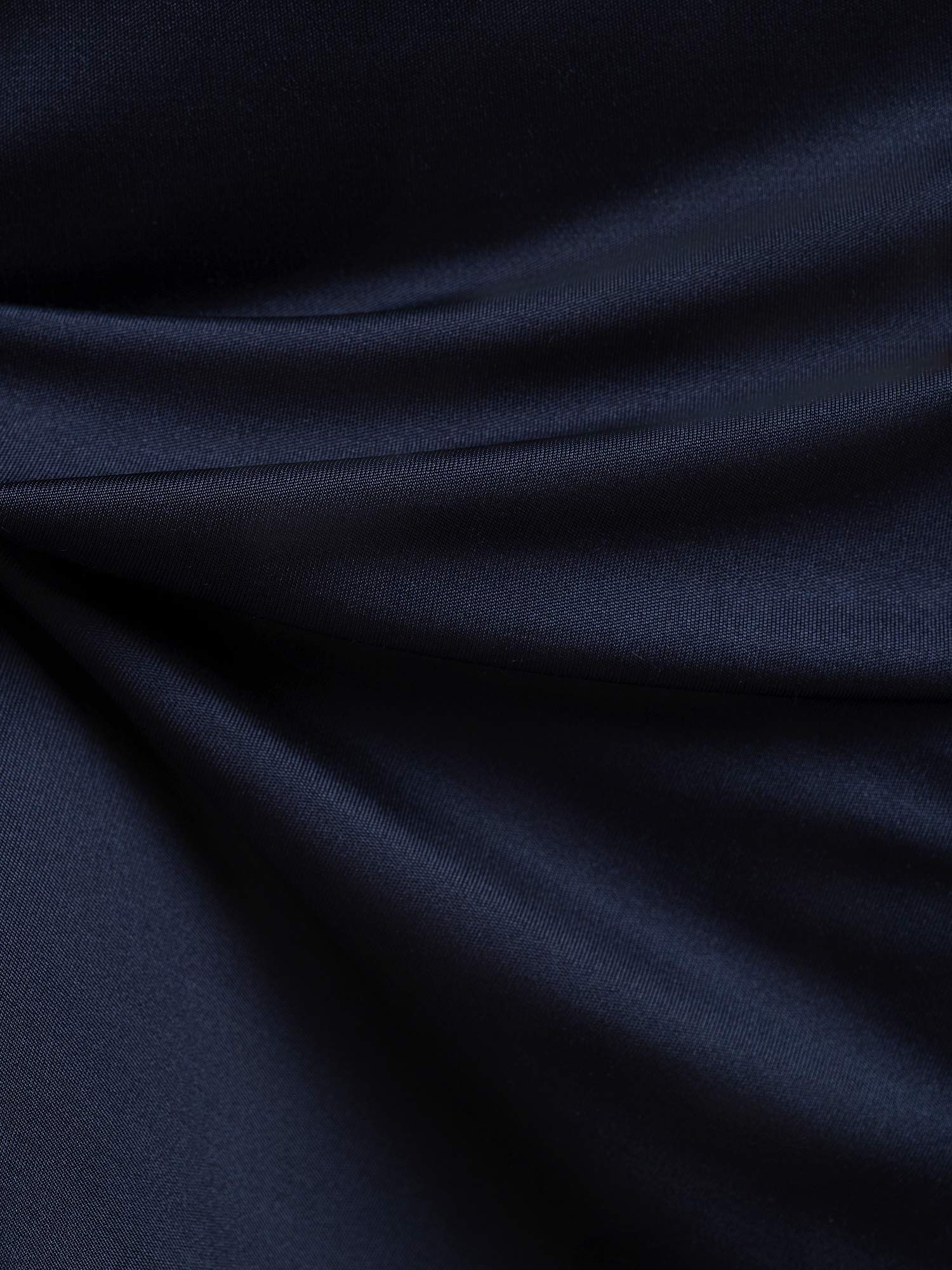 Silk Jersey Short Sleeve Round Neck Short Nightgown - Image 11