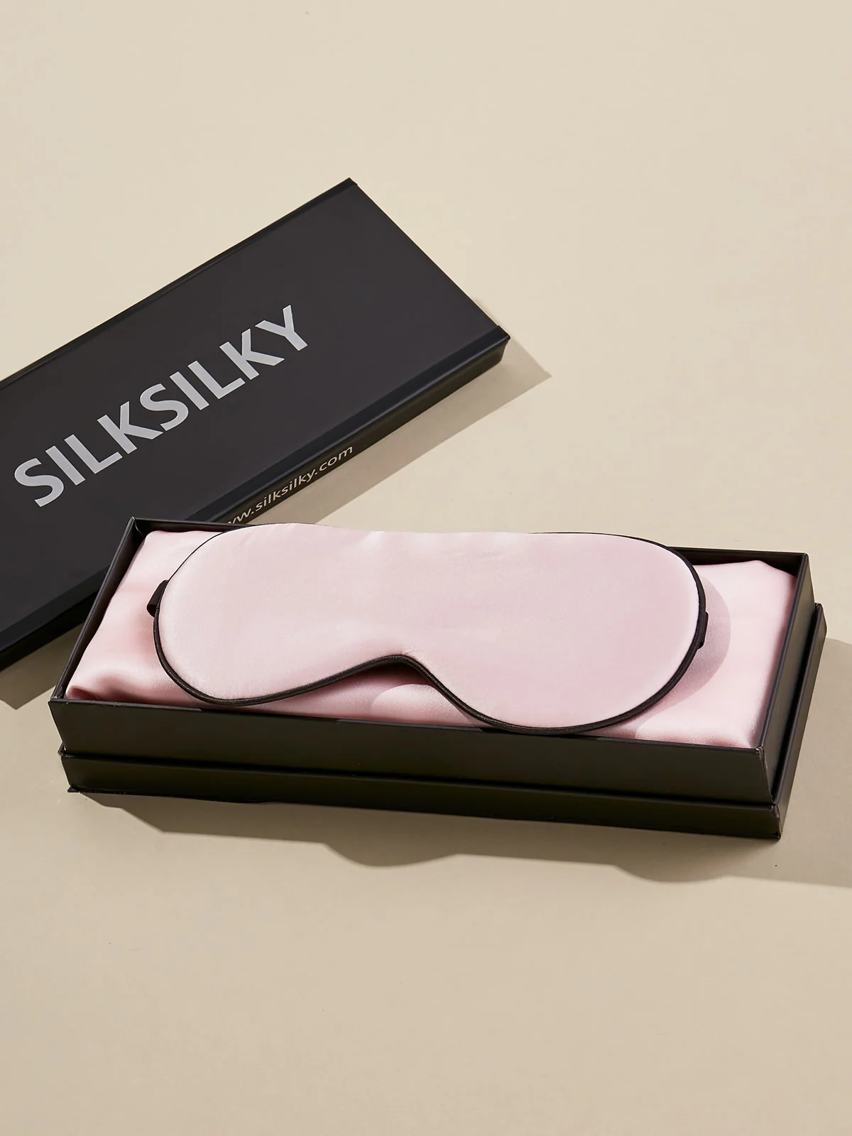 Gift Set - 19Momme 100% Mulberry Silk Pillowcase & Eye Mask - Image 3