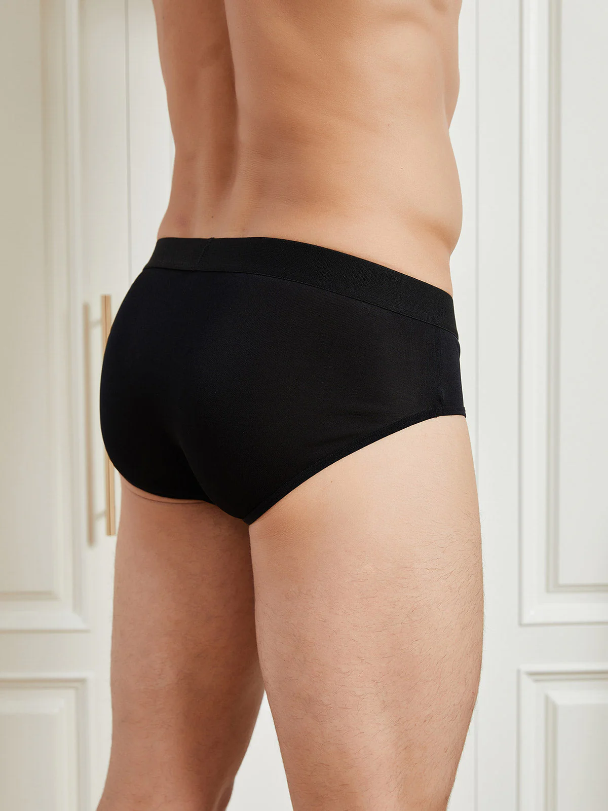 Men Briefs Breathable Pure Silk Underwear - Image 8
