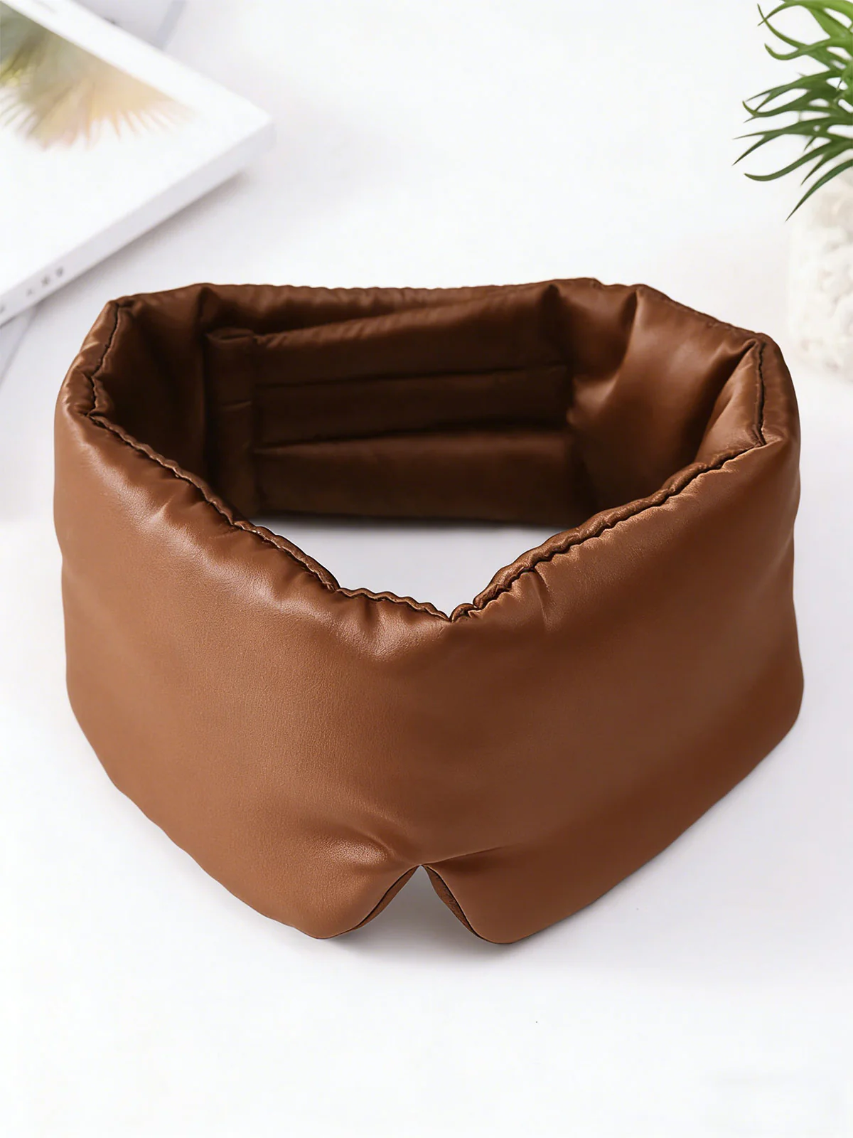 One Piece Silk Sleep Eye Mask With Velcro - Image 51